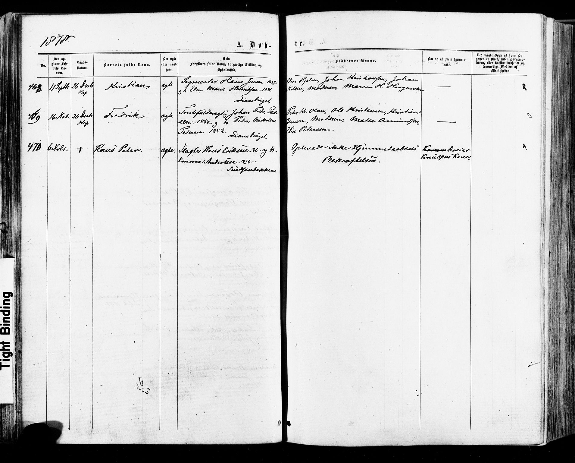 Østre Aker prestekontor Kirkebøker, AV/SAO-A-10840/F/Fa/L0004: Ministerialbok nr. I 4, 1876-1889
