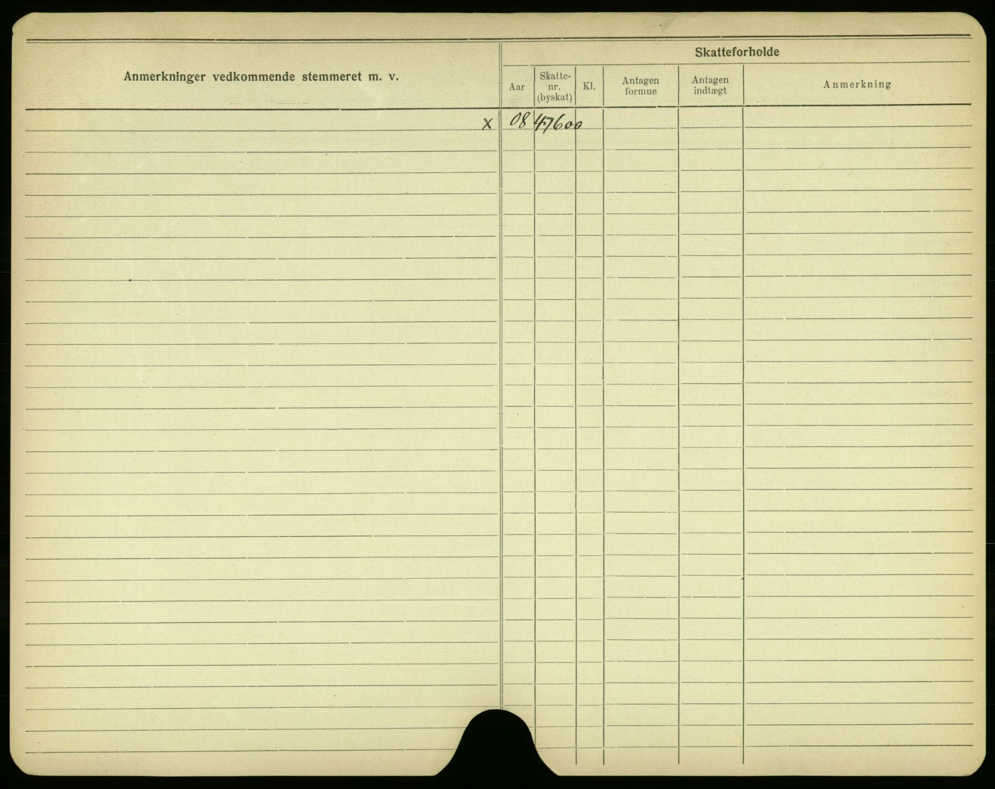Oslo folkeregister, Registerkort, SAO/A-11715/F/Fa/Fac/L0002: Menn, 1906-1914, s. 1000b
