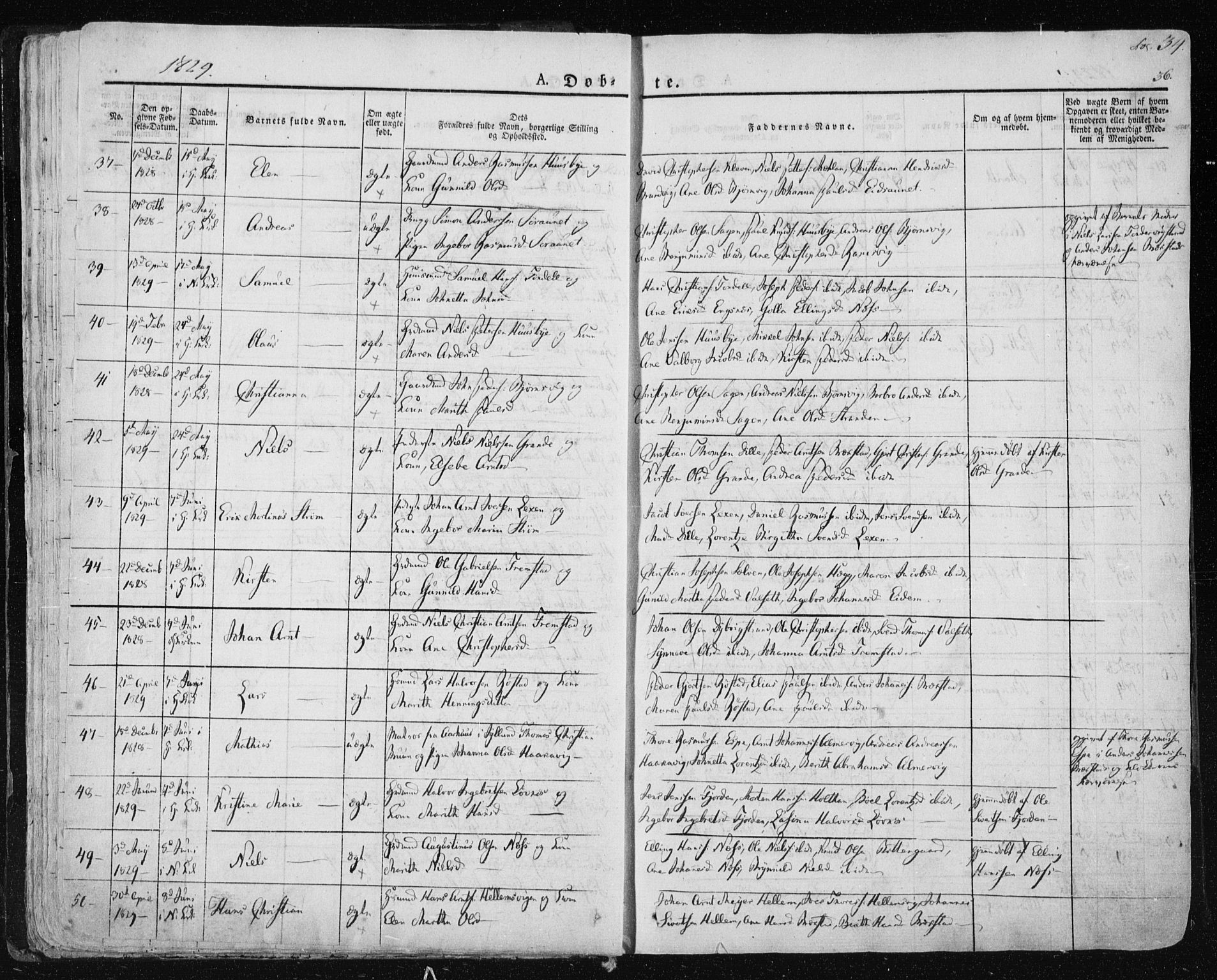Ministerialprotokoller, klokkerbøker og fødselsregistre - Sør-Trøndelag, SAT/A-1456/659/L0735: Ministerialbok nr. 659A05, 1826-1841, s. 34