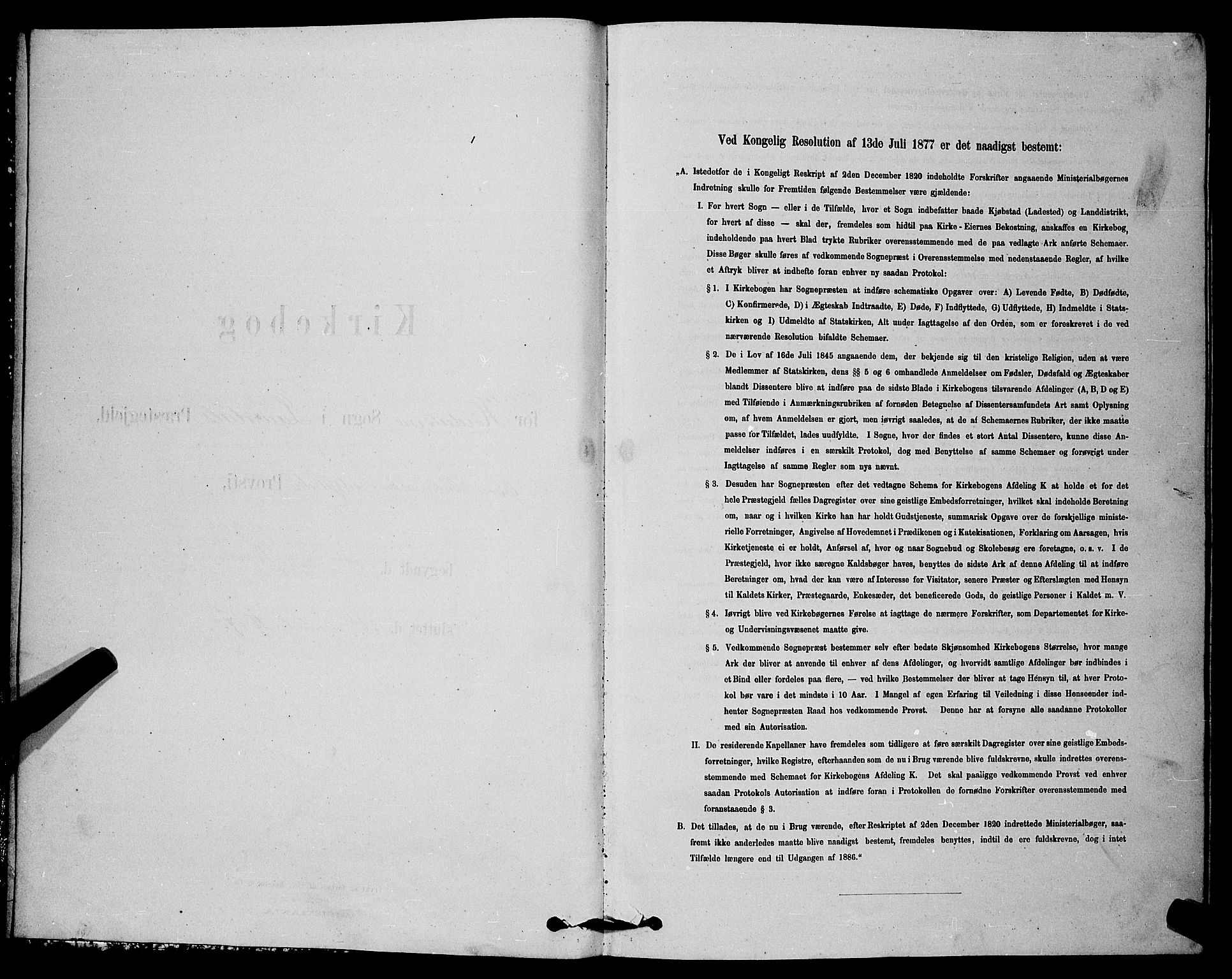 Lårdal kirkebøker, SAKO/A-284/G/Gc/L0003: Klokkerbok nr. III 3, 1878-1890