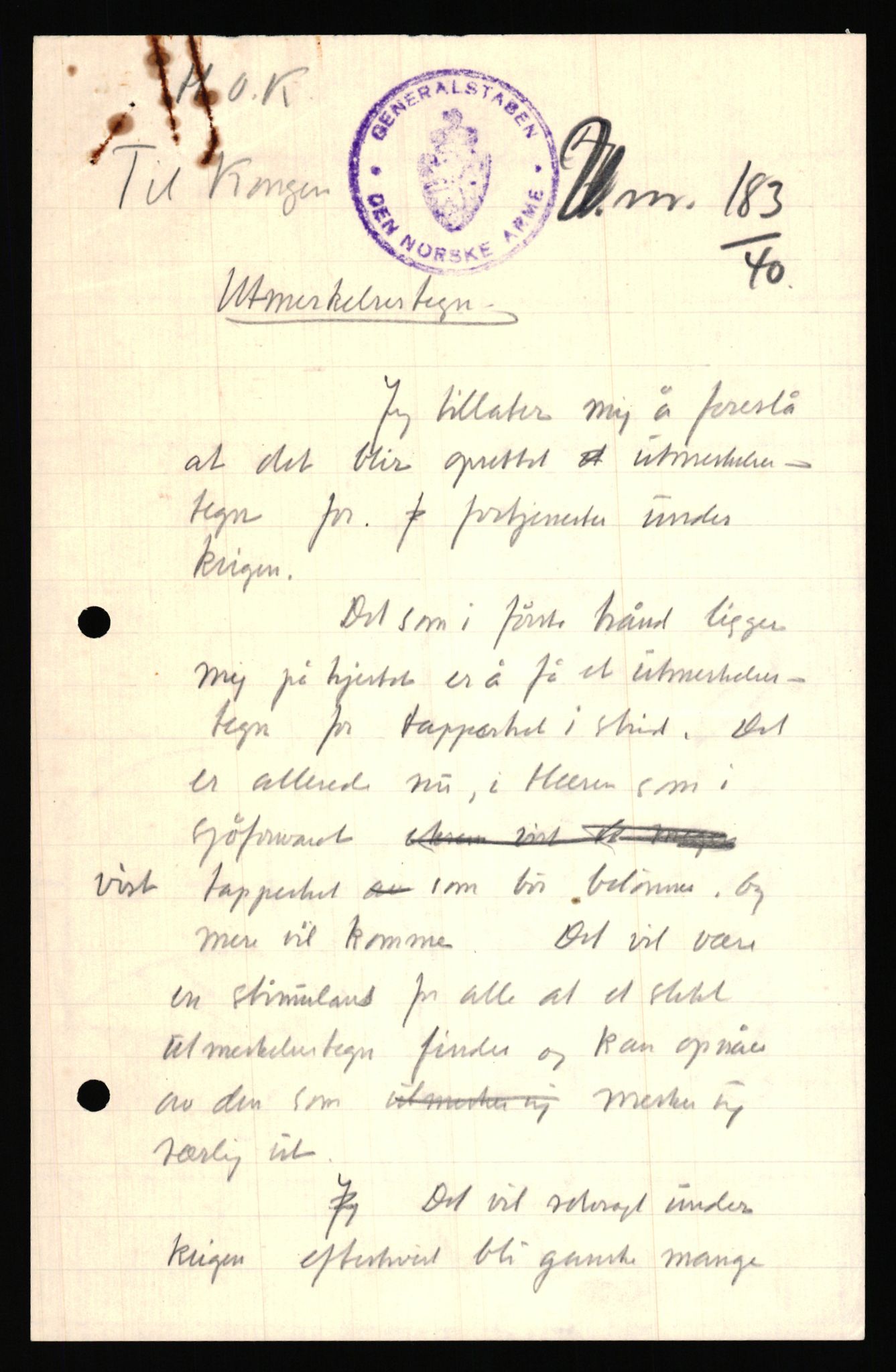 Forsvaret, Forsvarets krigshistoriske avdeling, AV/RA-RAFA-2017/Y/Ya/L0031: II-C-11-51 - Hærens overkommando, 1940, s. 207