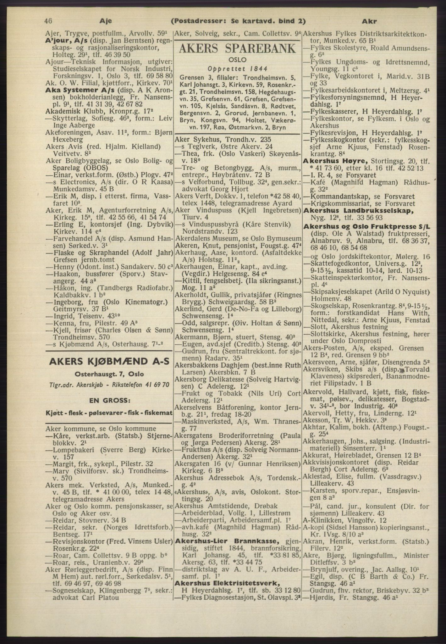 Kristiania/Oslo adressebok, PUBL/-, 1965-1966, s. 46