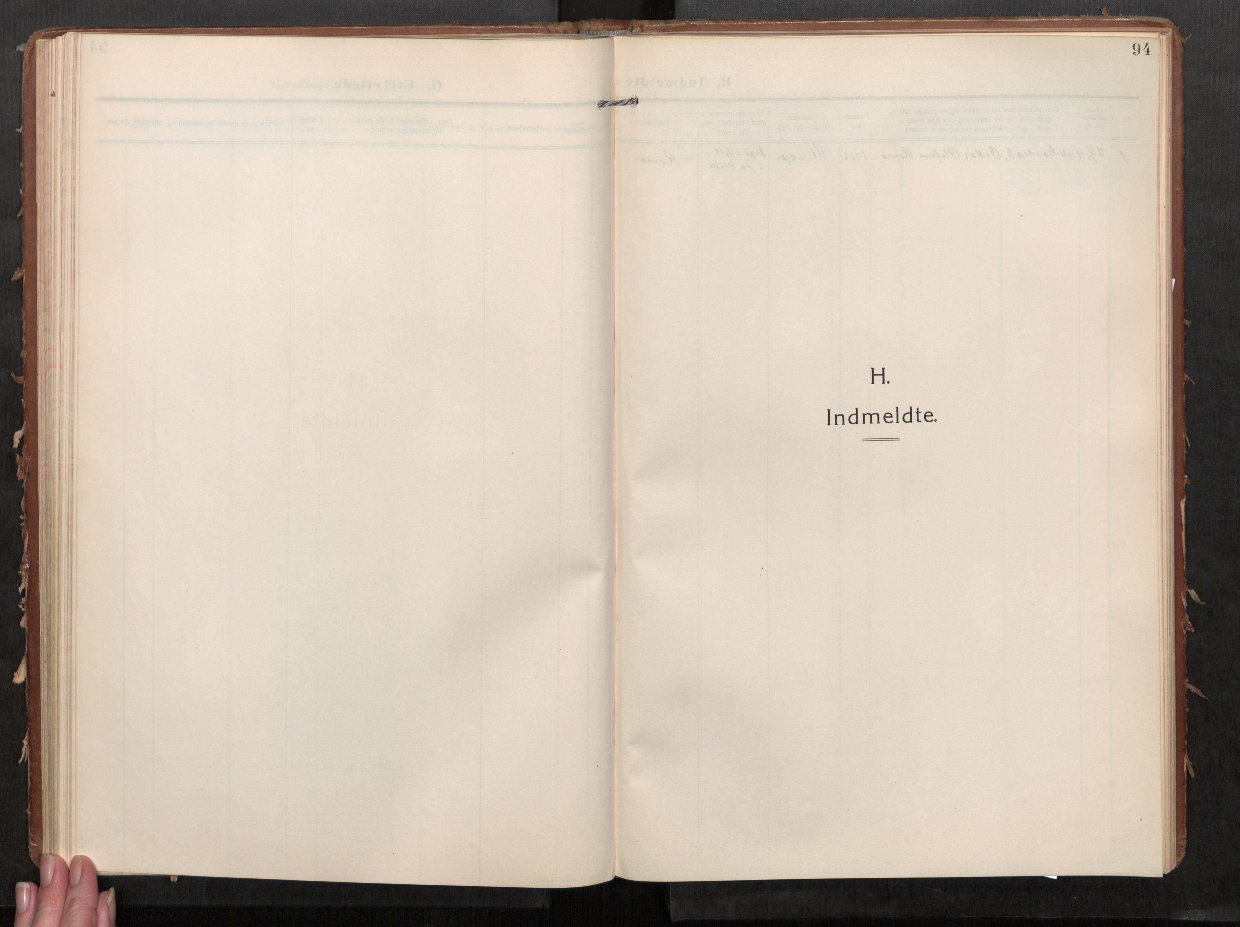 Stod sokneprestkontor, AV/SAT-A-1164/1/I/I1/I1a/L0002: Ministerialbok nr. 2, 1909-1922, s. 94