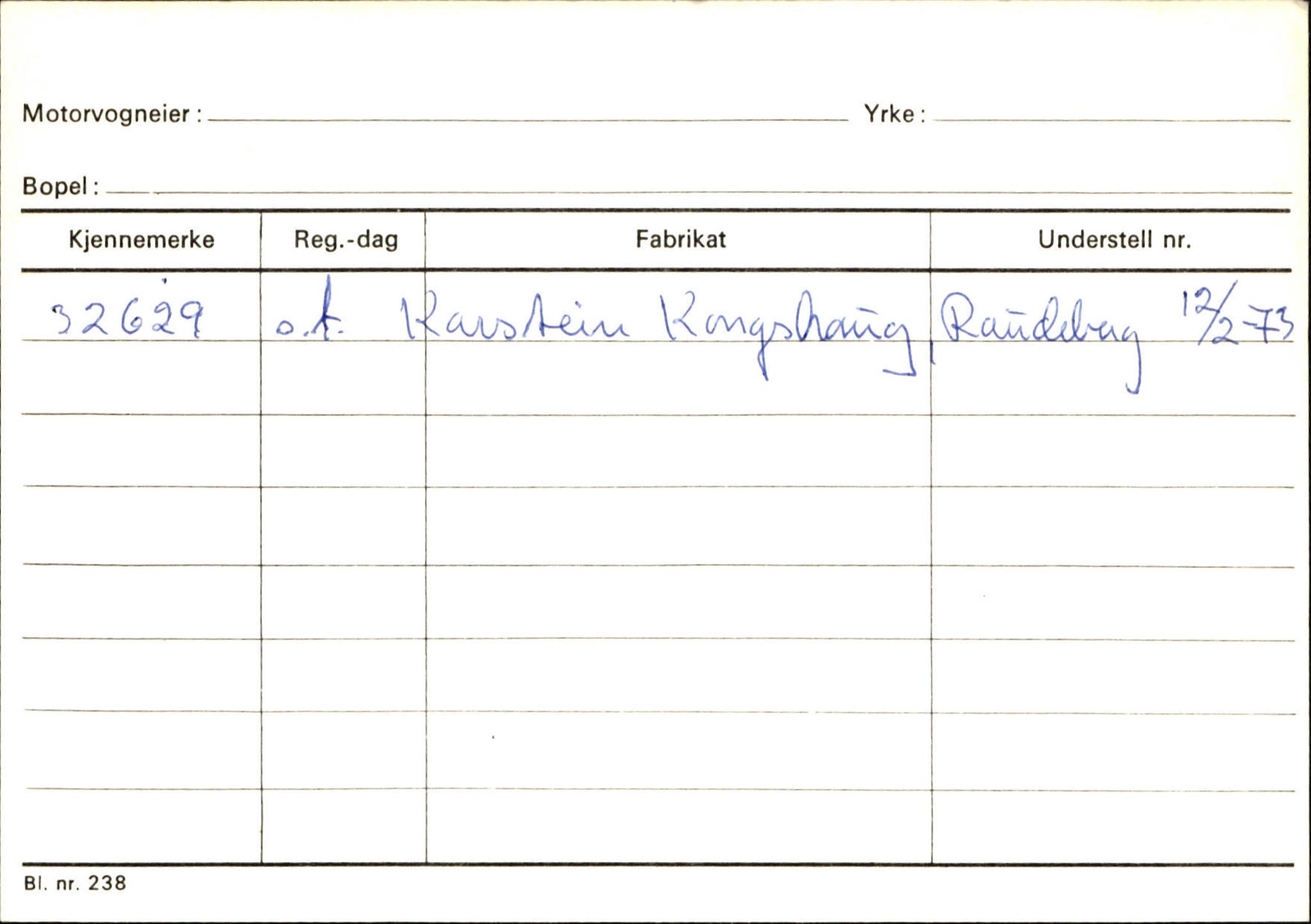 Statens vegvesen, Sogn og Fjordane vegkontor, AV/SAB-A-5301/4/F/L0131: Eigarregister Høyanger P-Å. Stryn S-Å, 1945-1975, s. 2603