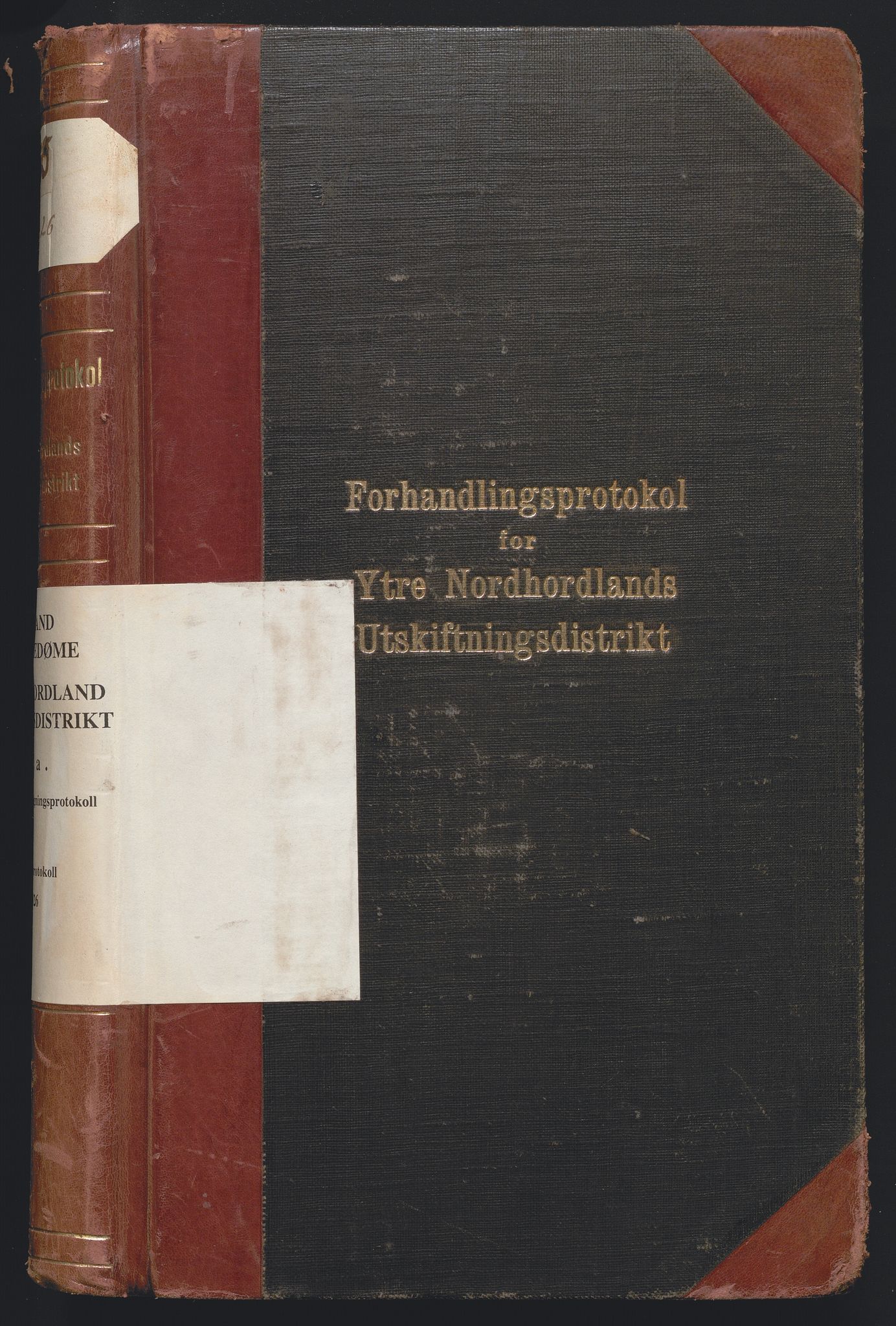 Hordaland jordskiftedøme - II Ytre Nordhordland jordskiftedistrikt, AV/SAB-A-6901/A/Aa/L0035: Forhandlingsprotokoll, 1925-1926