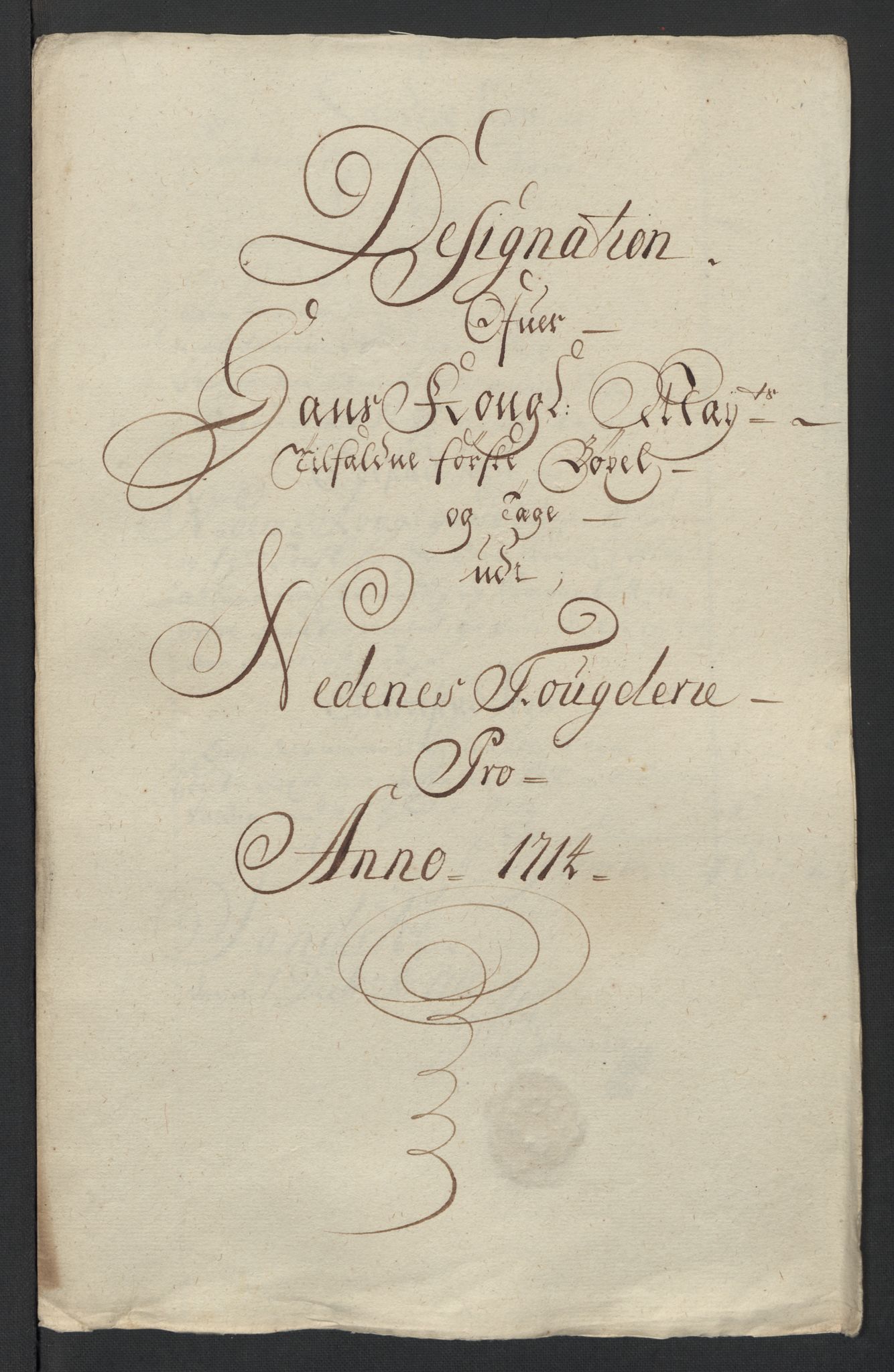 Rentekammeret inntil 1814, Reviderte regnskaper, Fogderegnskap, RA/EA-4092/R39/L2321: Fogderegnskap Nedenes, 1713-1714, s. 256