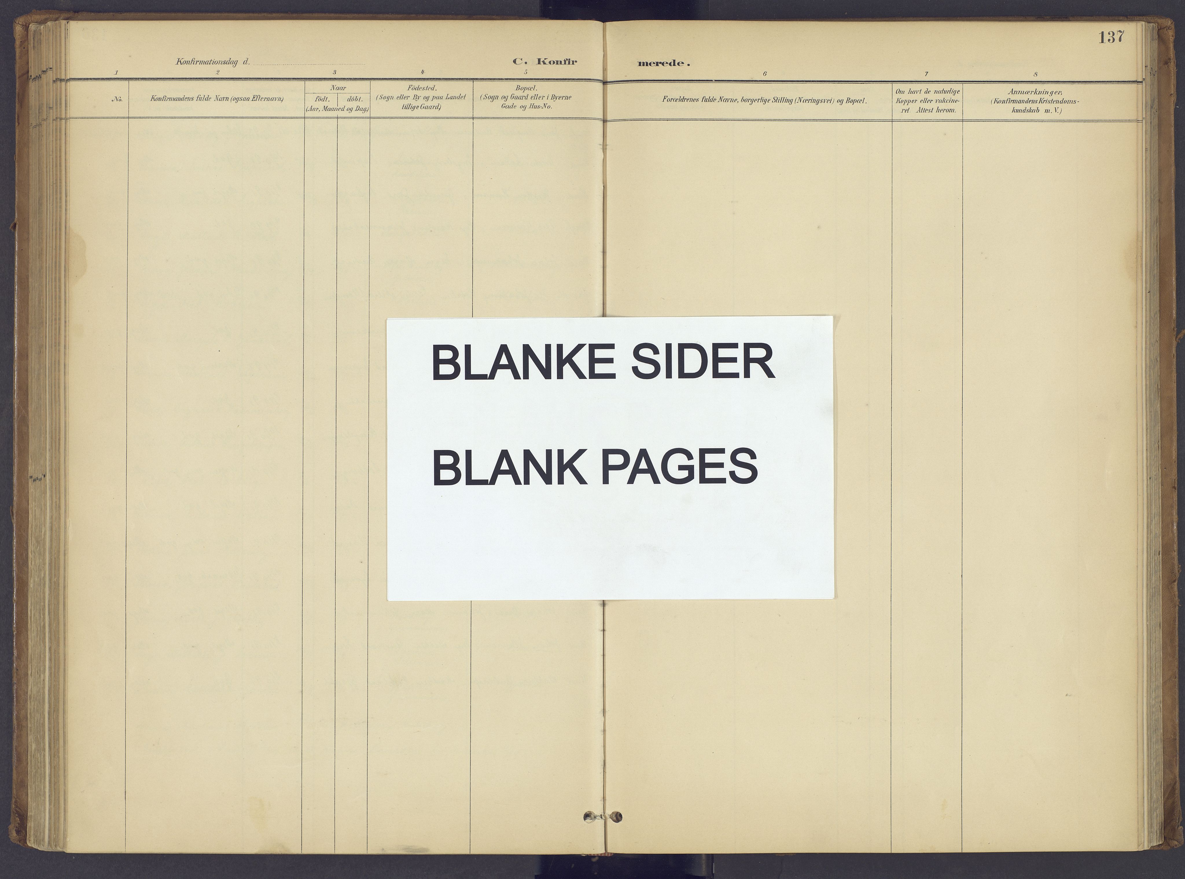 Søndre Land prestekontor, AV/SAH-PREST-122/K/L0006: Ministerialbok nr. 6, 1895-1904, s. 137