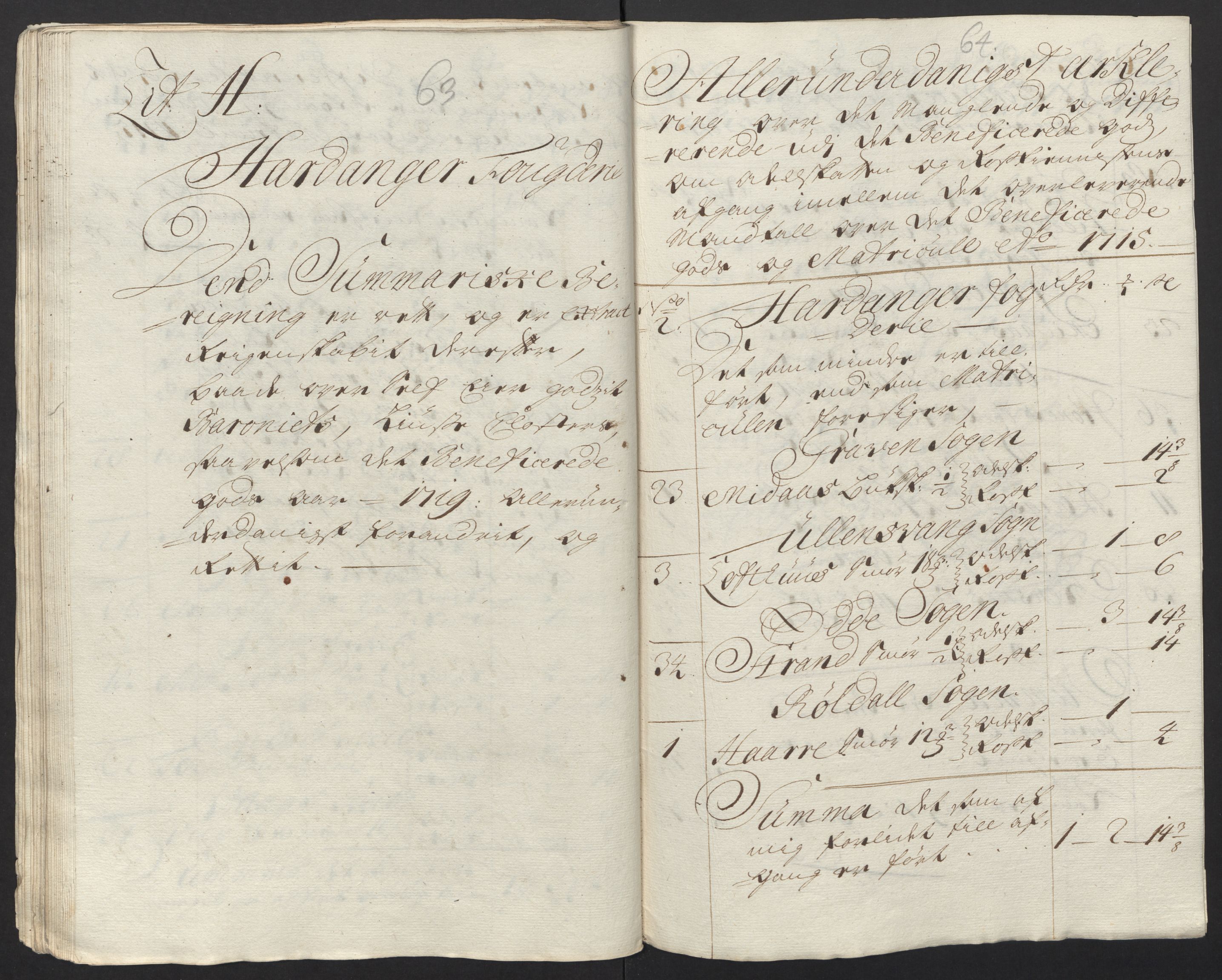 Rentekammeret inntil 1814, Reviderte regnskaper, Fogderegnskap, AV/RA-EA-4092/R48/L2993: Fogderegnskap Sunnhordland og Hardanger, 1716, s. 35