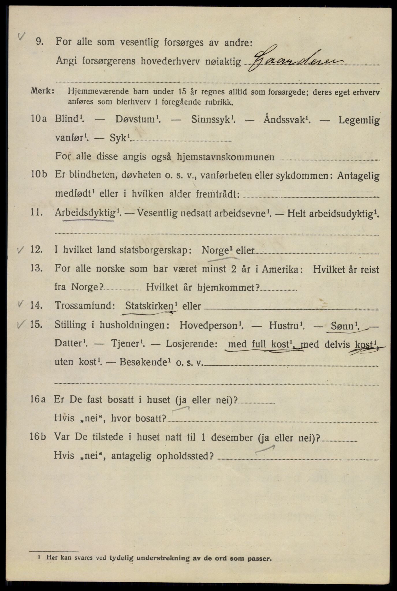 SAO, Folketelling 1920 for 0301 Kristiania kjøpstad, 1920, s. 272434