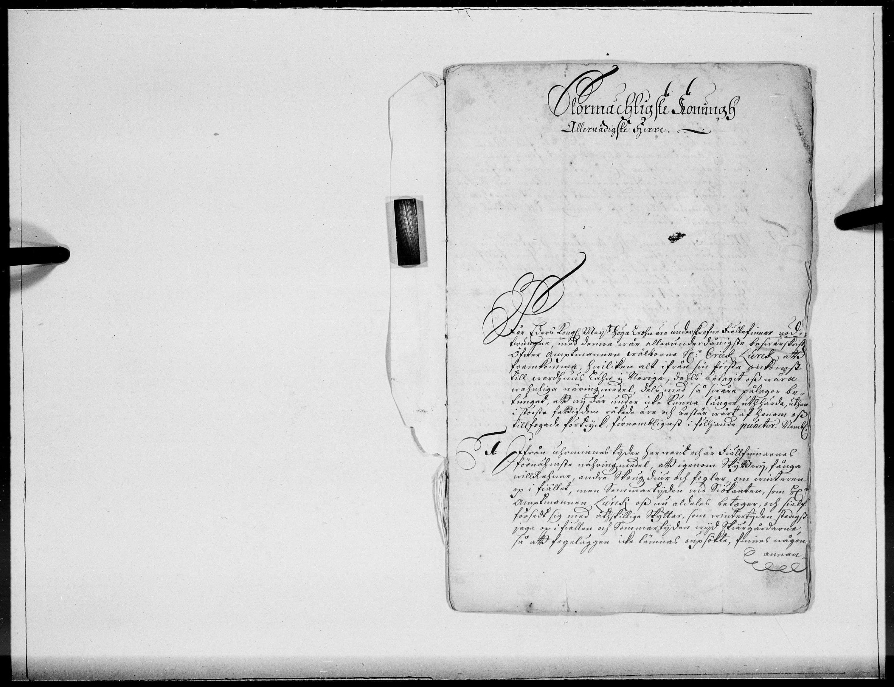 Danske Kanselli 1572-1799, AV/RA-EA-3023/F/Fc/Fcc/Fcca/L0058: Norske innlegg 1572-1799, 1705, s. 3