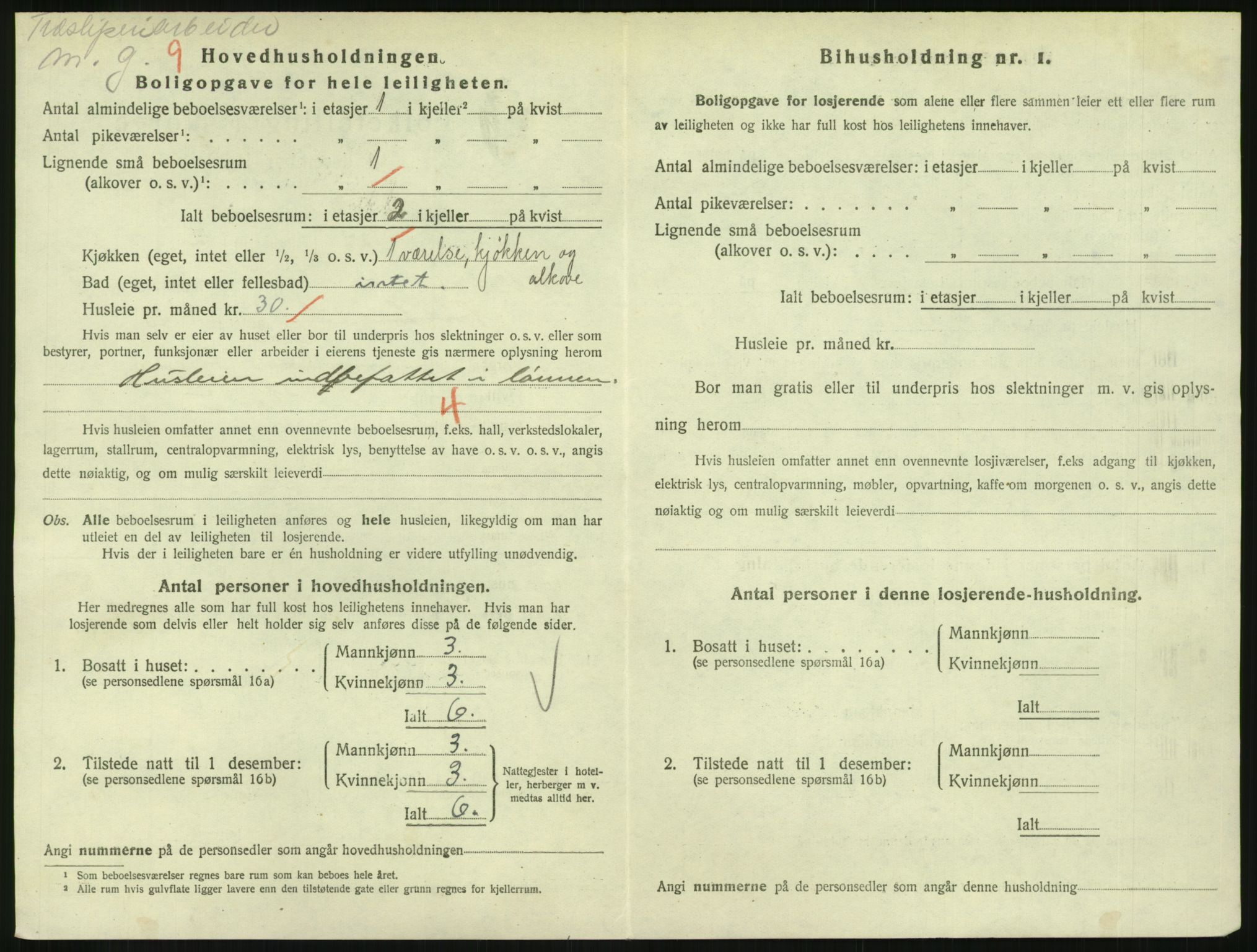 SAH, Folketelling 1920 for 0501 Lillehammer kjøpstad, 1920, s. 3529