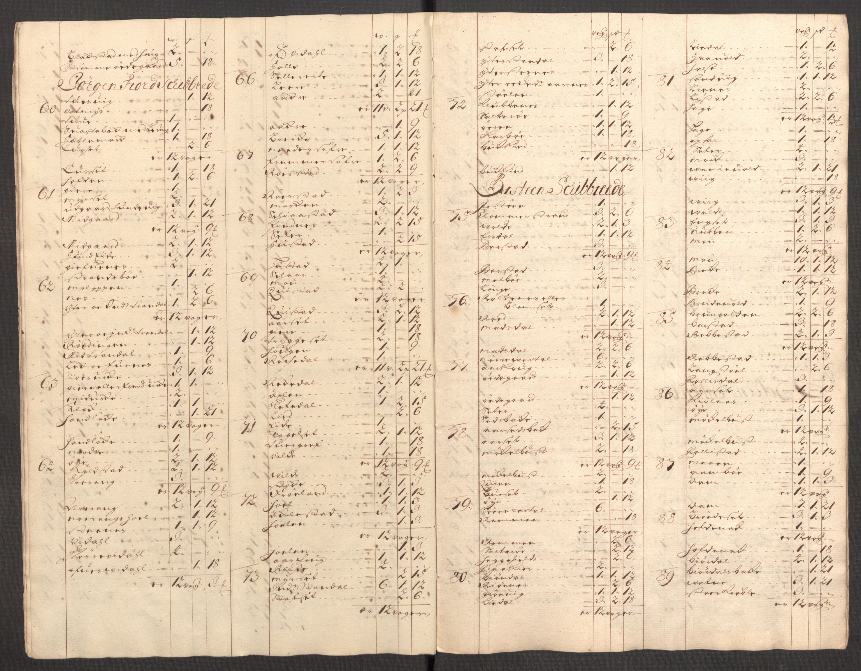 Rentekammeret inntil 1814, Reviderte regnskaper, Fogderegnskap, RA/EA-4092/R54/L3557: Fogderegnskap Sunnmøre, 1699, s. 103