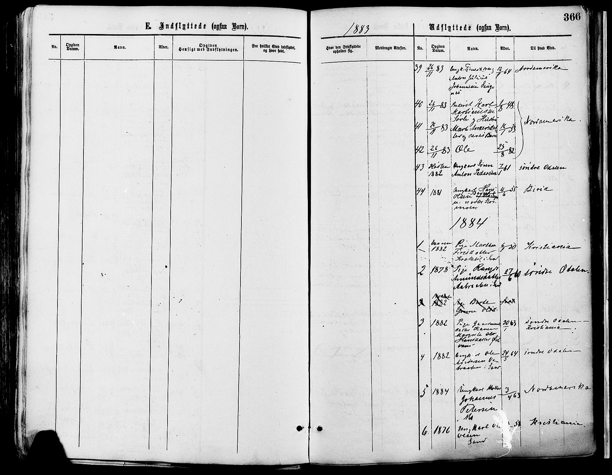 Nord-Odal prestekontor, AV/SAH-PREST-032/H/Ha/Haa/L0005: Ministerialbok nr. 5, 1874-1885, s. 366