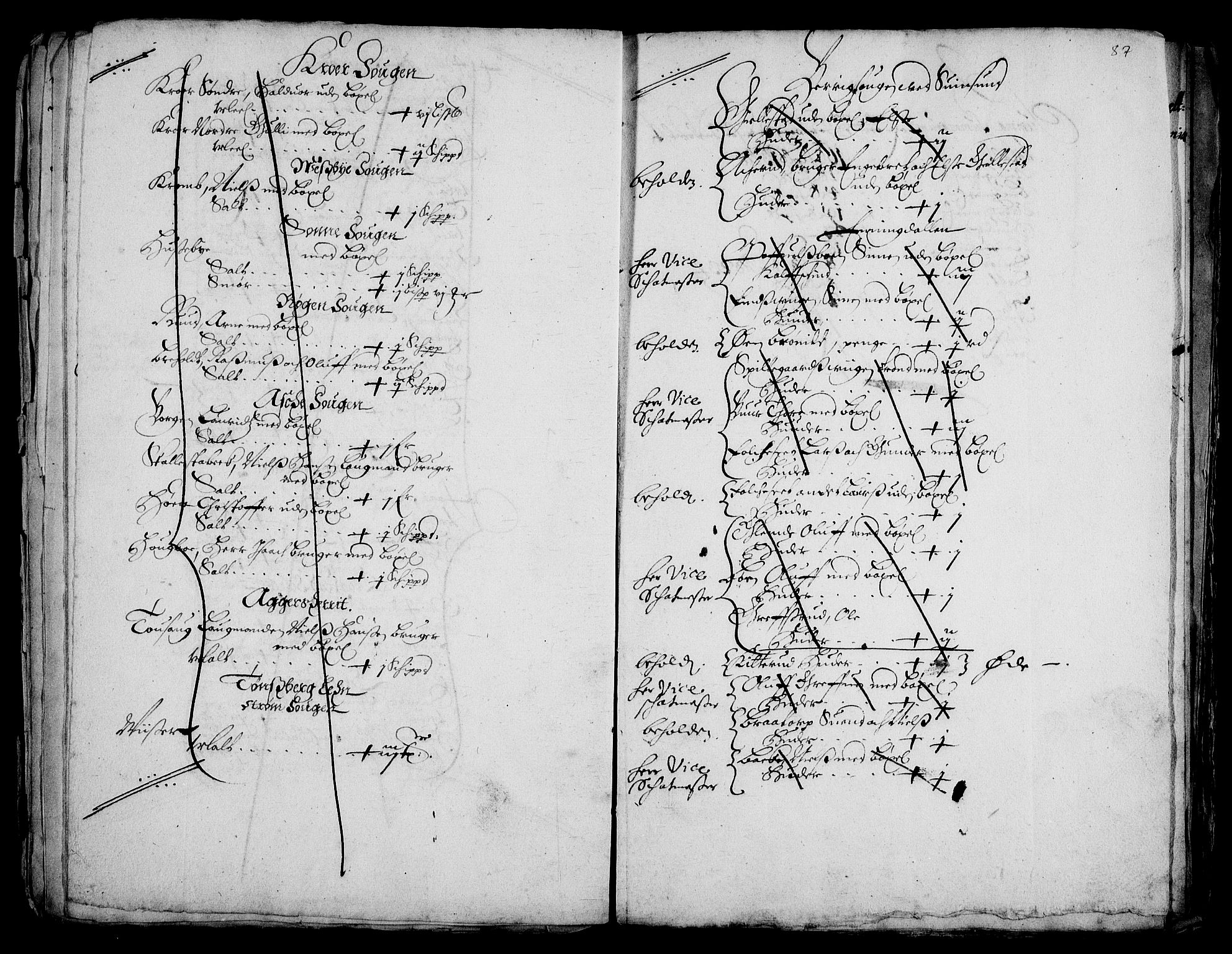 Rentekammeret inntil 1814, Realistisk ordnet avdeling, AV/RA-EA-4070/Fc/Fca/L0001/0003: [Ca I]  Akershus stift / Kristiania kapitels jordebok, 1662, s. 86-87