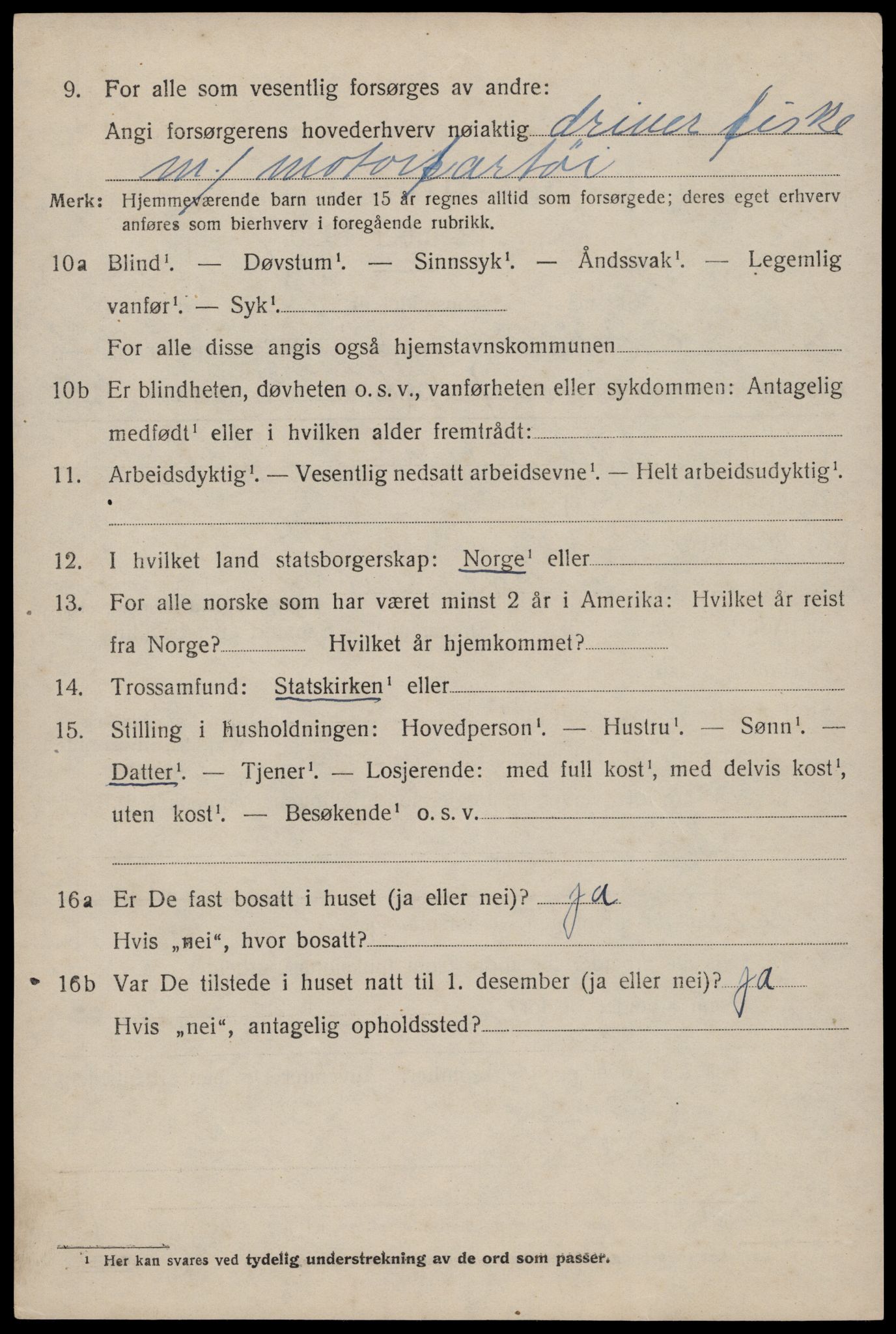 SAST, Folketelling 1920 for 1150 Skudenes herred, 1920, s. 4867
