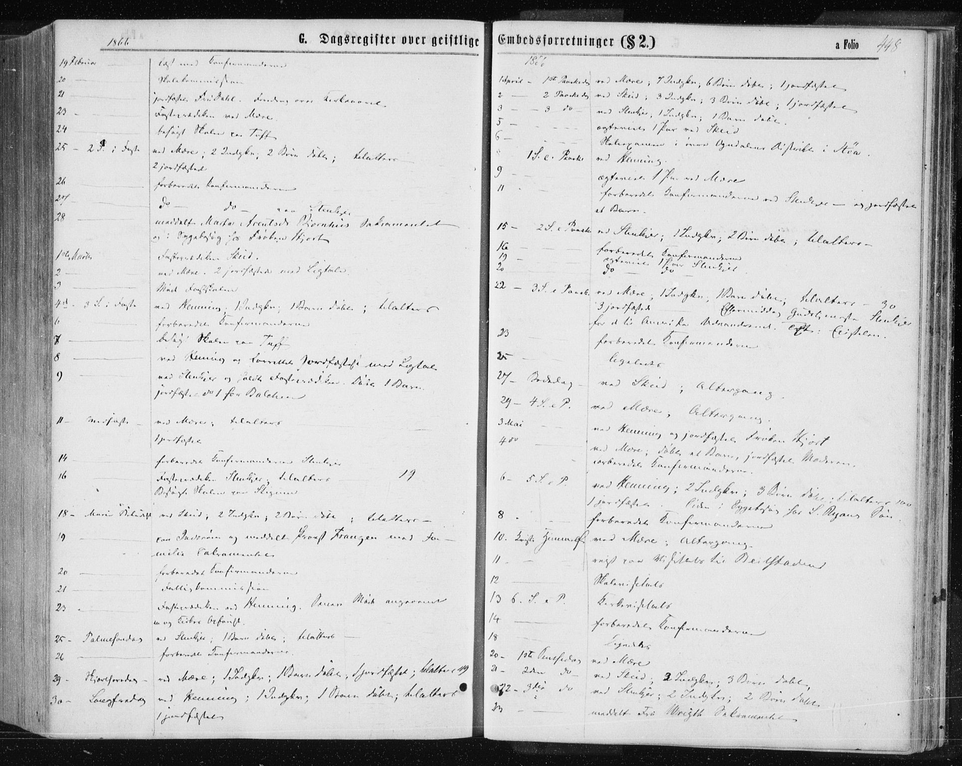 Ministerialprotokoller, klokkerbøker og fødselsregistre - Nord-Trøndelag, SAT/A-1458/735/L0345: Ministerialbok nr. 735A08 /1, 1863-1872, s. 448