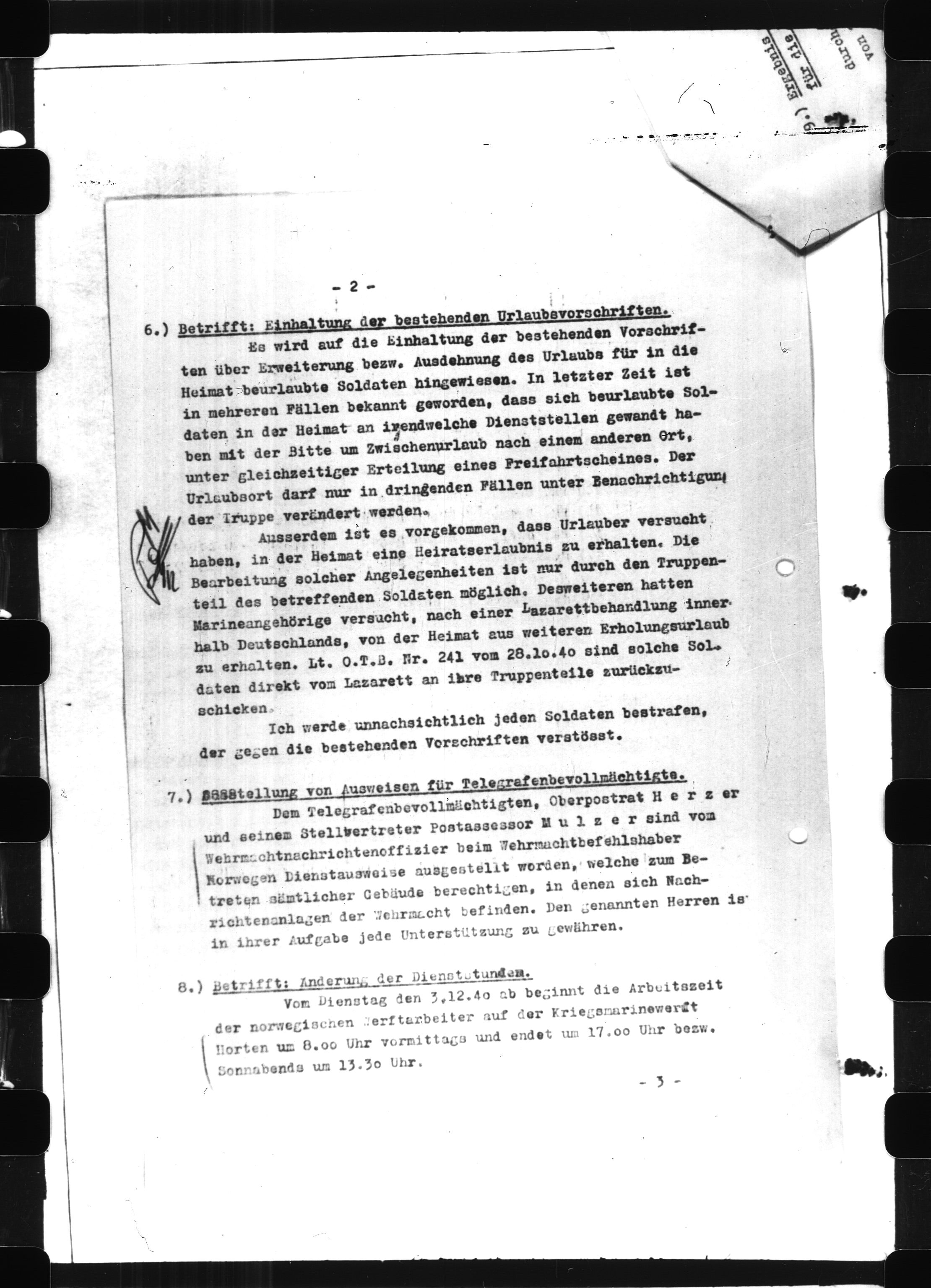 Documents Section, AV/RA-RAFA-2200/V/L0063: Film med LMDC Serial Numbers, 1940-1945, s. 12