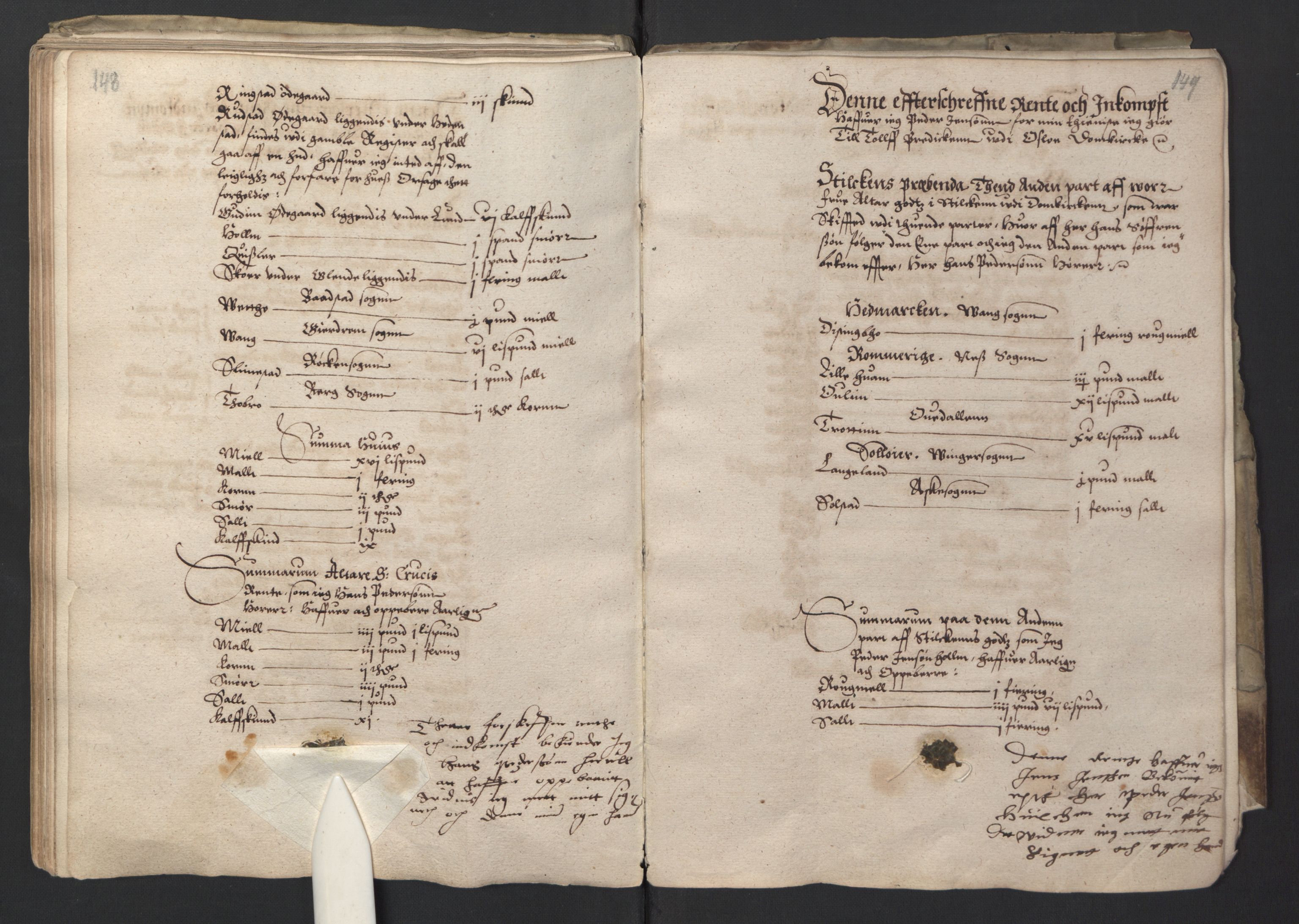 Stattholderembetet 1572-1771, AV/RA-EA-2870/Ek/L0001/0001: Jordebøker før 1624 og til utligning av garnisonsskatt 1624-1626: / Jordebok for Oslo kapitel, 1595, s. 89