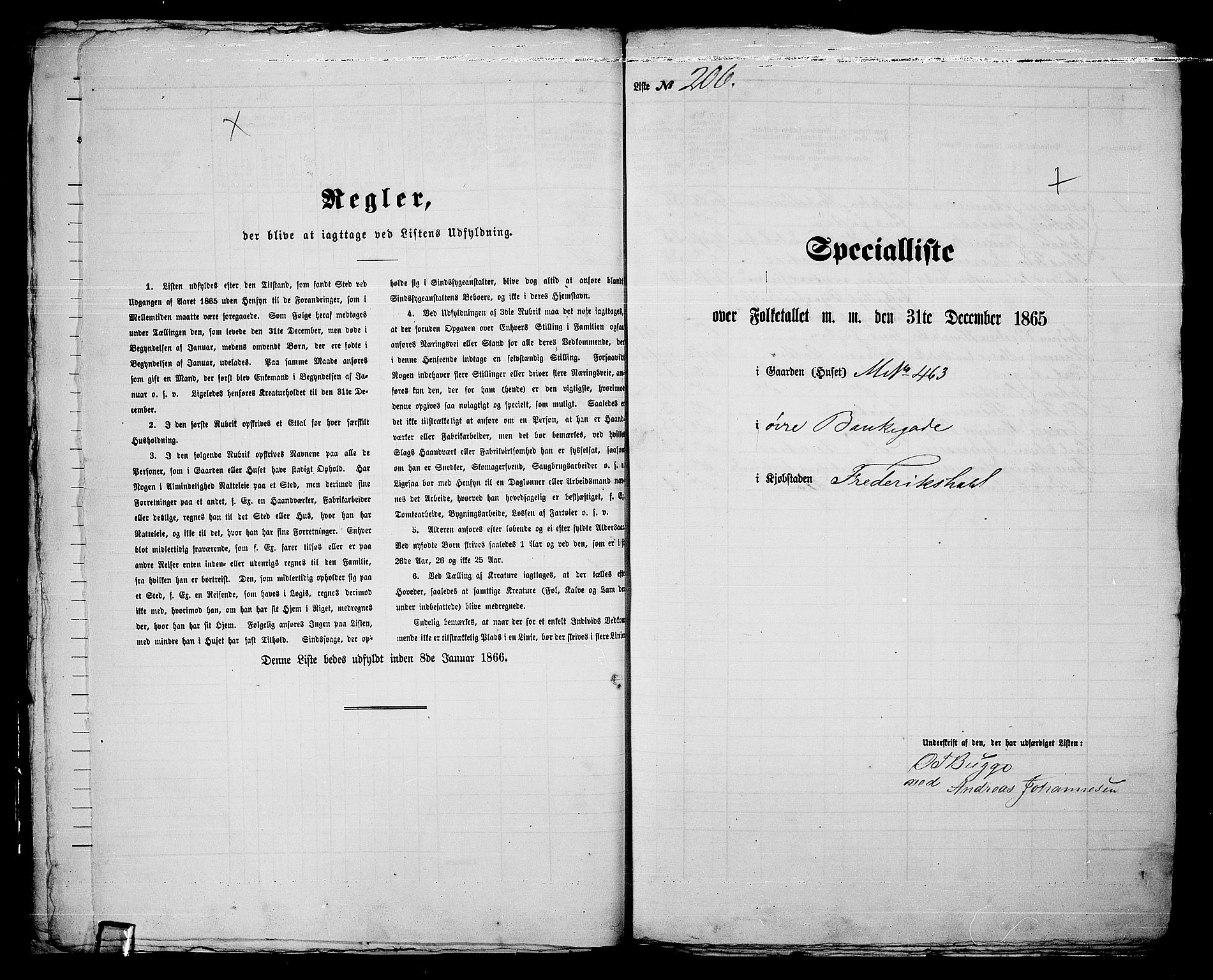 RA, Folketelling 1865 for 0101P Fredrikshald prestegjeld, 1865, s. 431