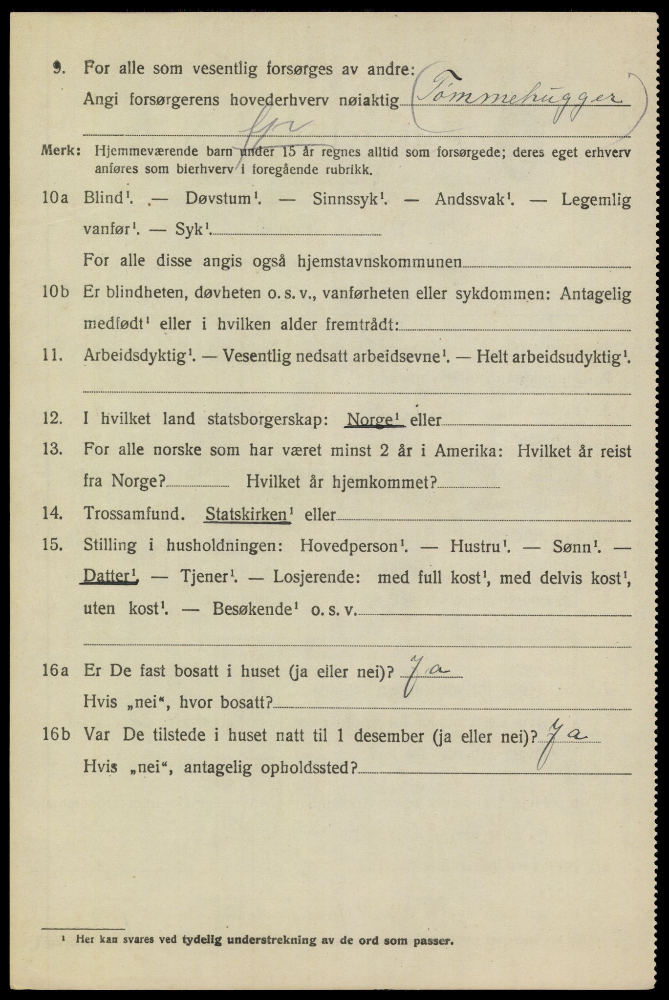 SAKO, Folketelling 1920 for 0823 Heddal herred, 1920, s. 7923