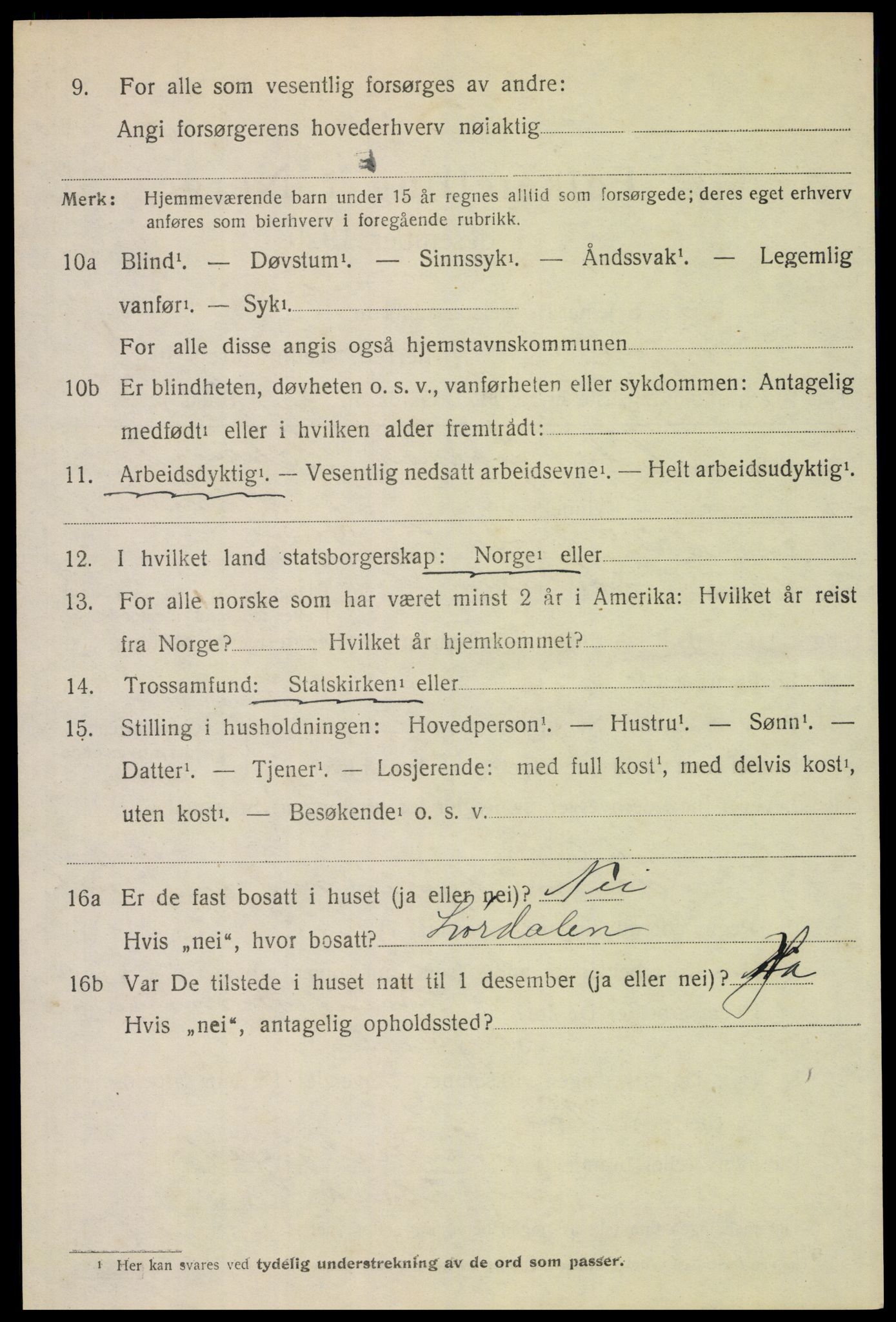 SAH, Folketelling 1920 for 0428 Trysil herred, 1920, s. 4296