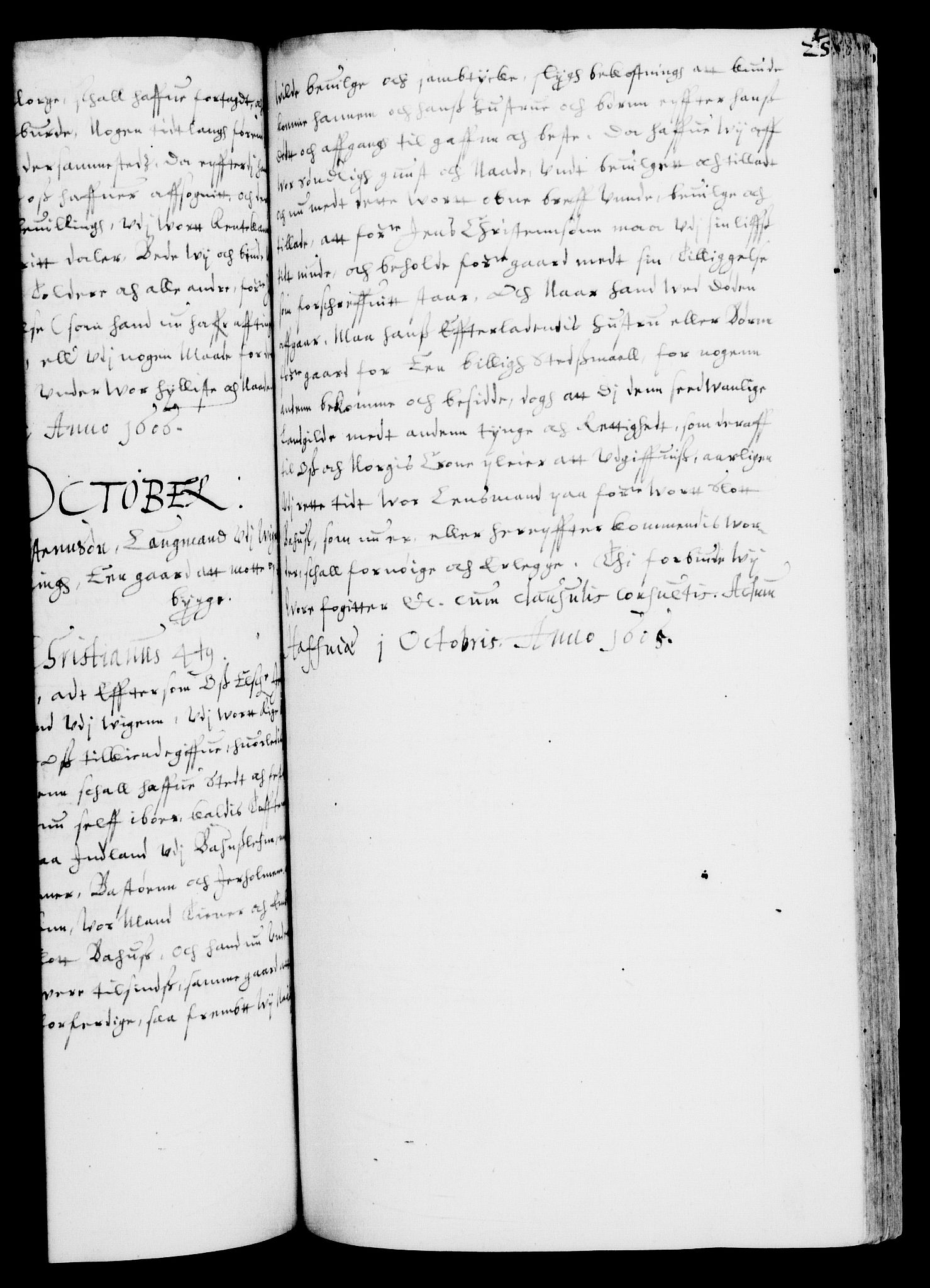 Danske Kanselli 1572-1799, RA/EA-3023/F/Fc/Fca/Fcaa/L0003: Norske registre (mikrofilm), 1596-1616, s. 254a