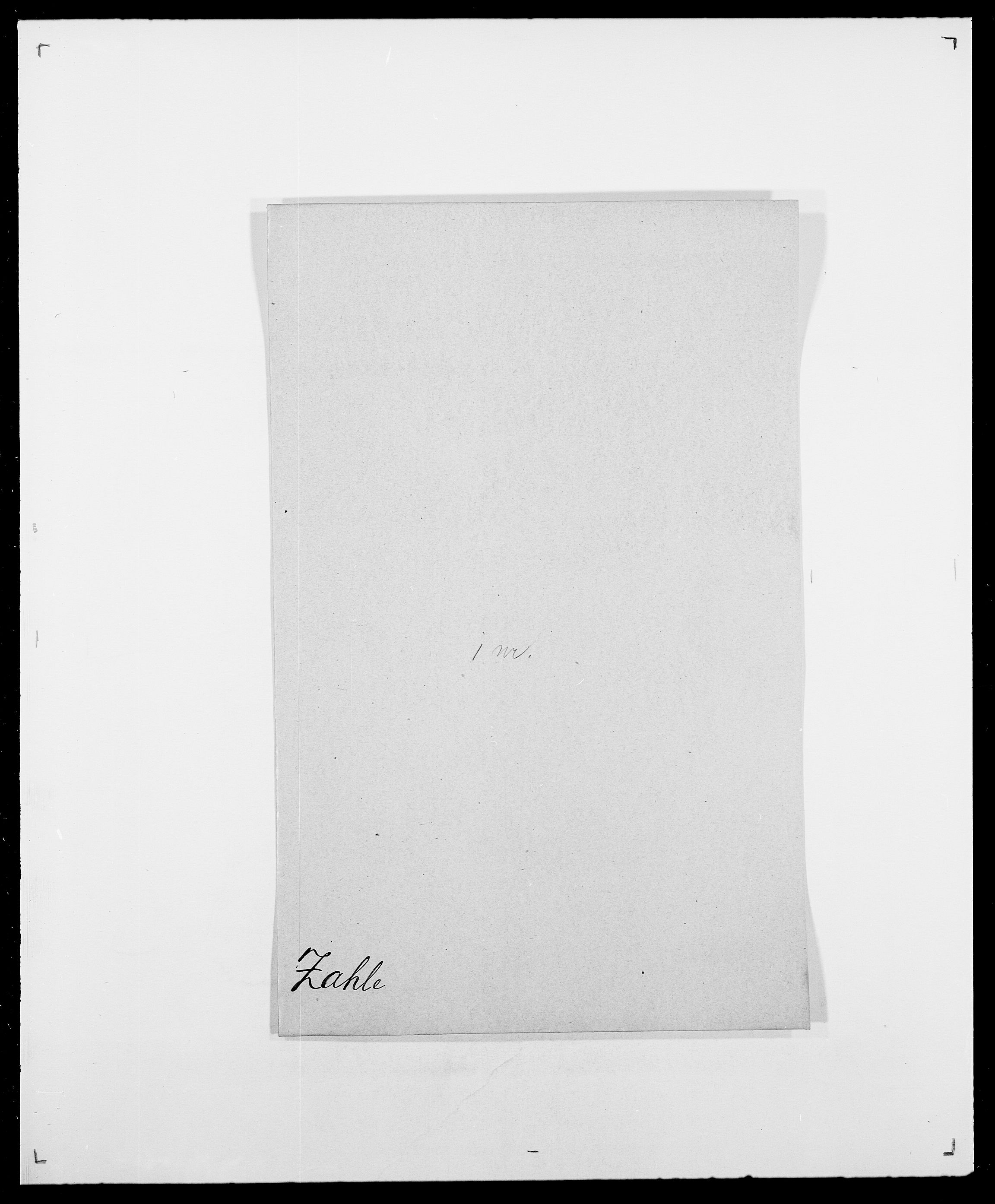 Delgobe, Charles Antoine - samling, AV/SAO-PAO-0038/D/Da/L0043: Wulfsberg - v. Zanten, s. 77