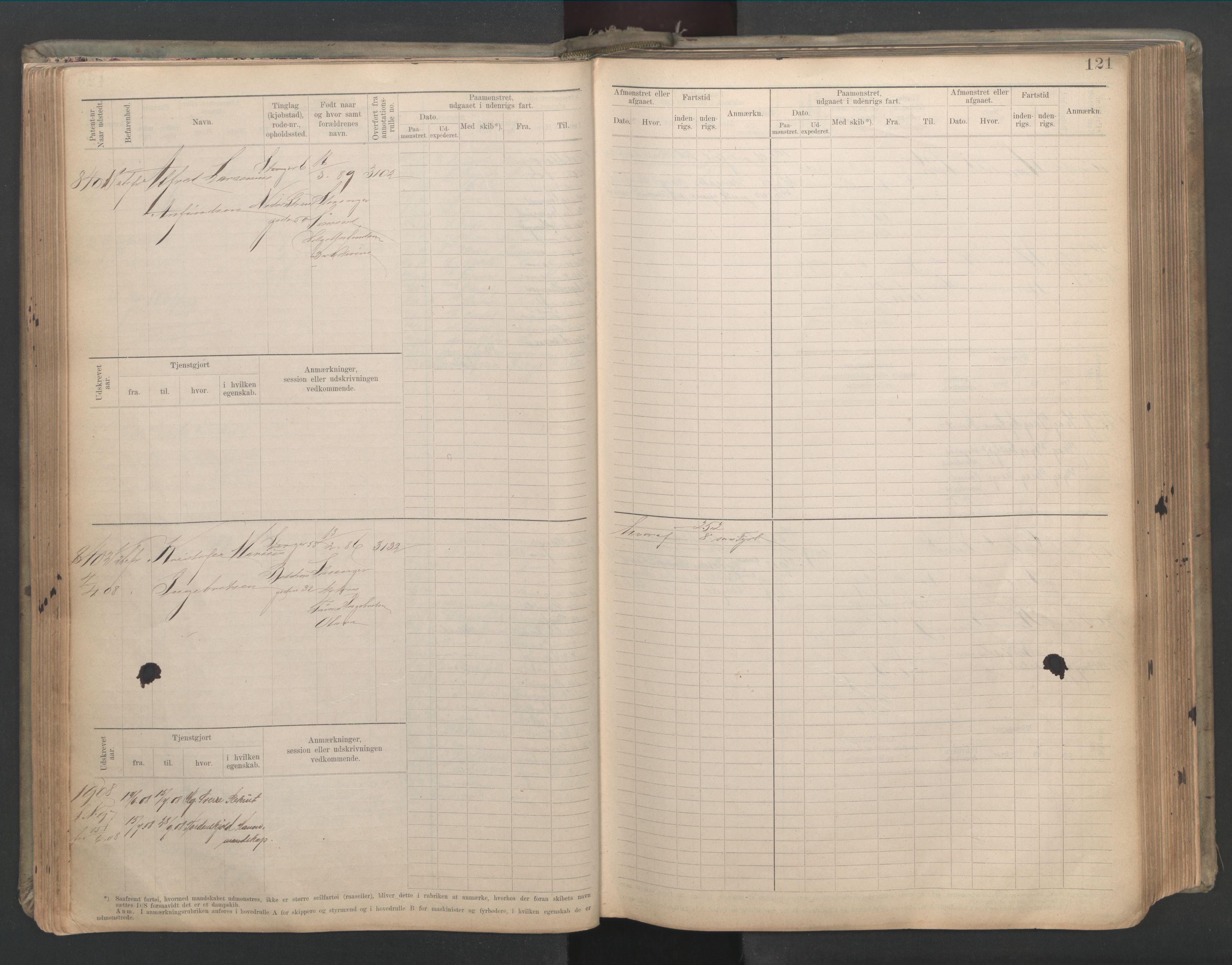 Stavanger sjømannskontor, AV/SAST-A-102006/F/Fb/Fbb/L0023: Sjøfartshovedrulle patnentnr. 8161-8904 (dublett), 1903, s. 125