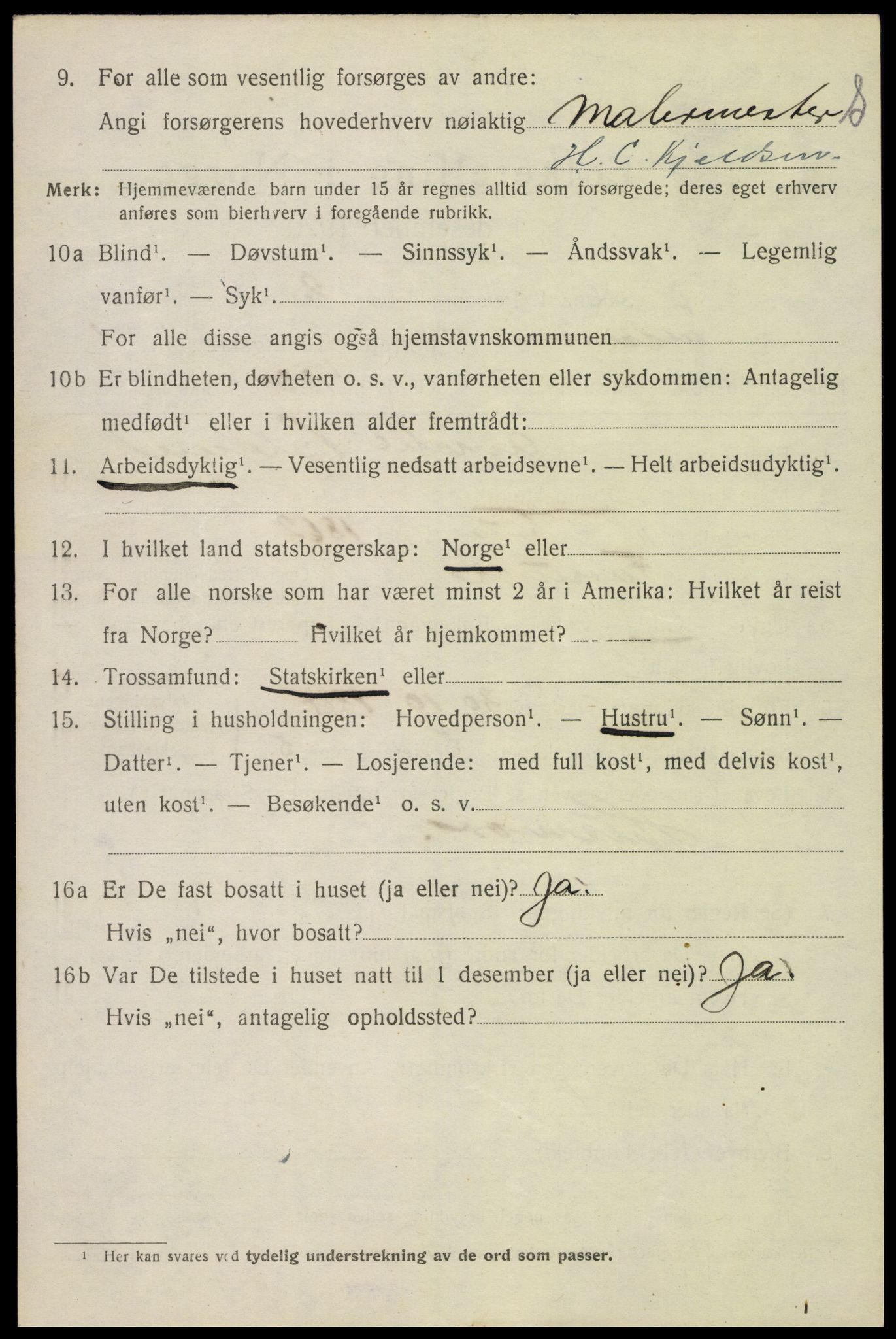 SAKO, Folketelling 1920 for 0798 Fredriksvern herred, 1920, s. 396