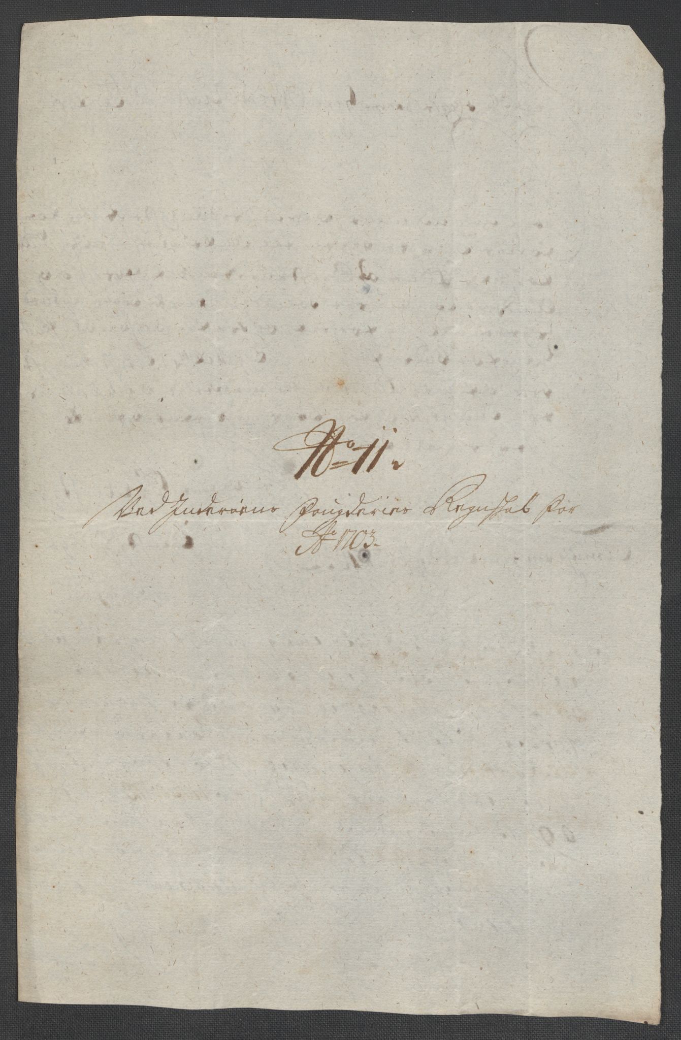 Rentekammeret inntil 1814, Reviderte regnskaper, Fogderegnskap, AV/RA-EA-4092/R63/L4313: Fogderegnskap Inderøy, 1703-1704, s. 225