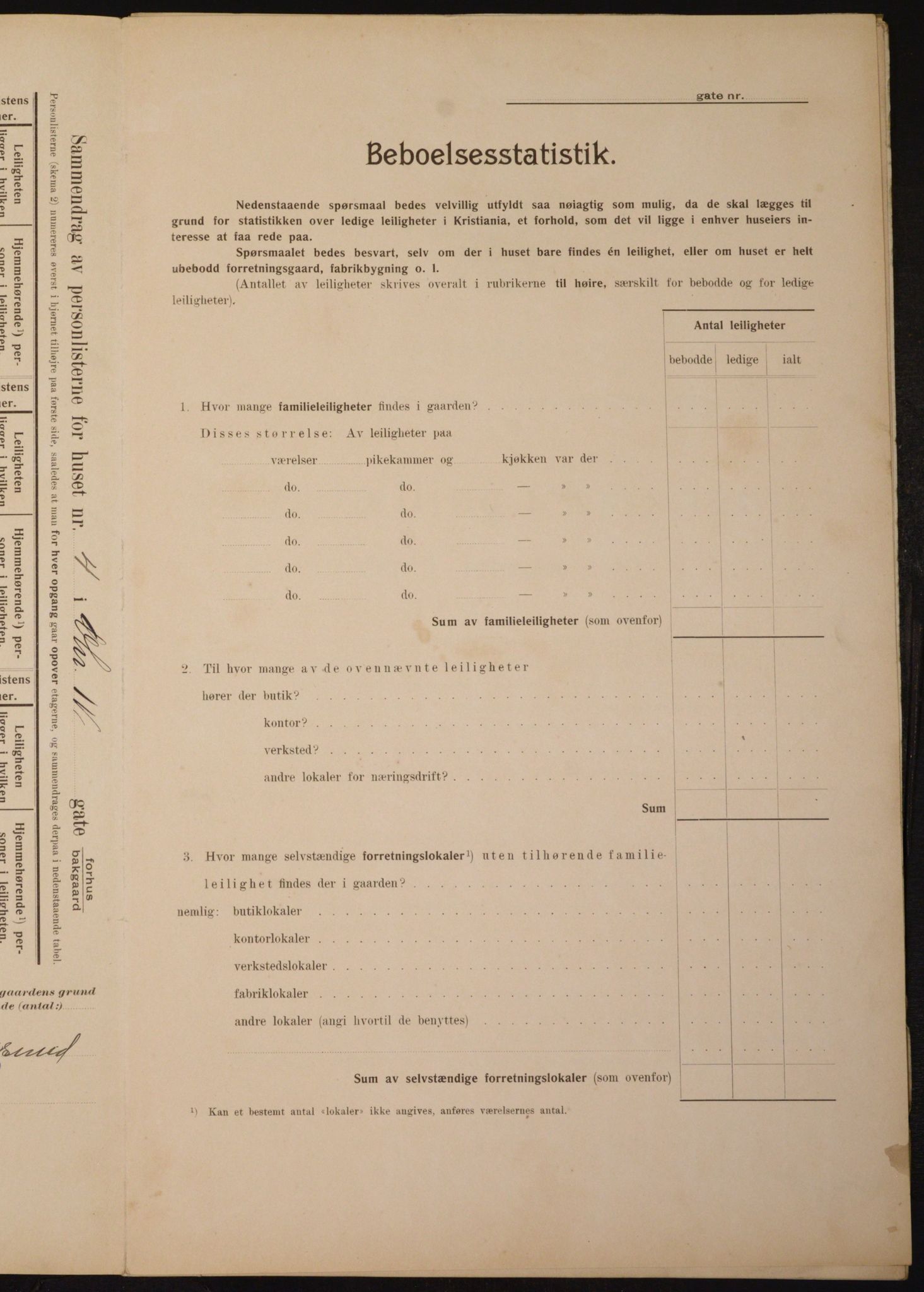 OBA, Kommunal folketelling 1.2.1910 for Kristiania, 1910, s. 52544