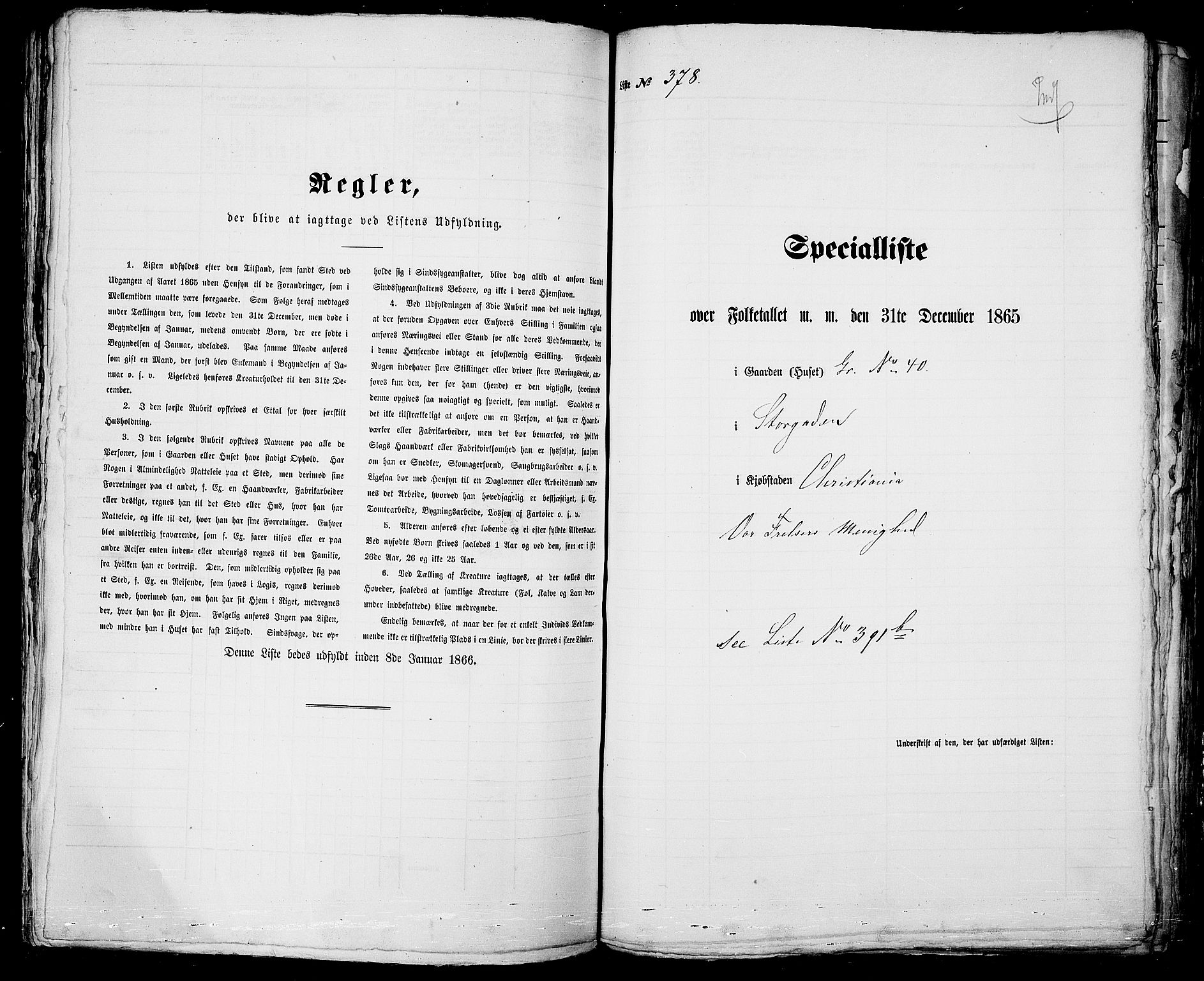 RA, Folketelling 1865 for 0301 Kristiania kjøpstad, 1865, s. 1034