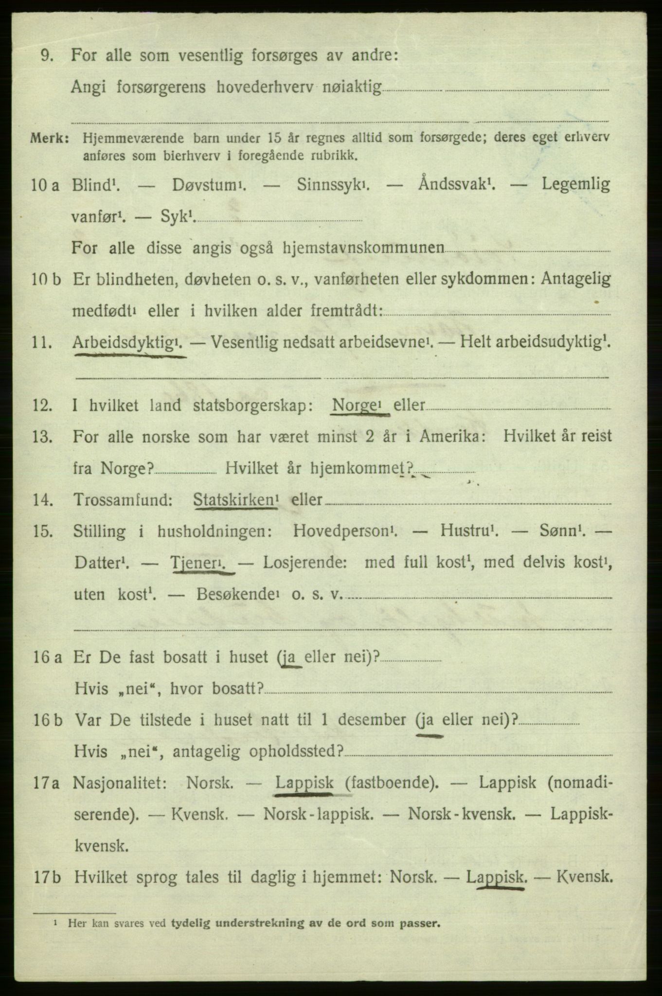 SATØ, Folketelling 1920 for 2016 Sørøysund herred, 1920, s. 1343