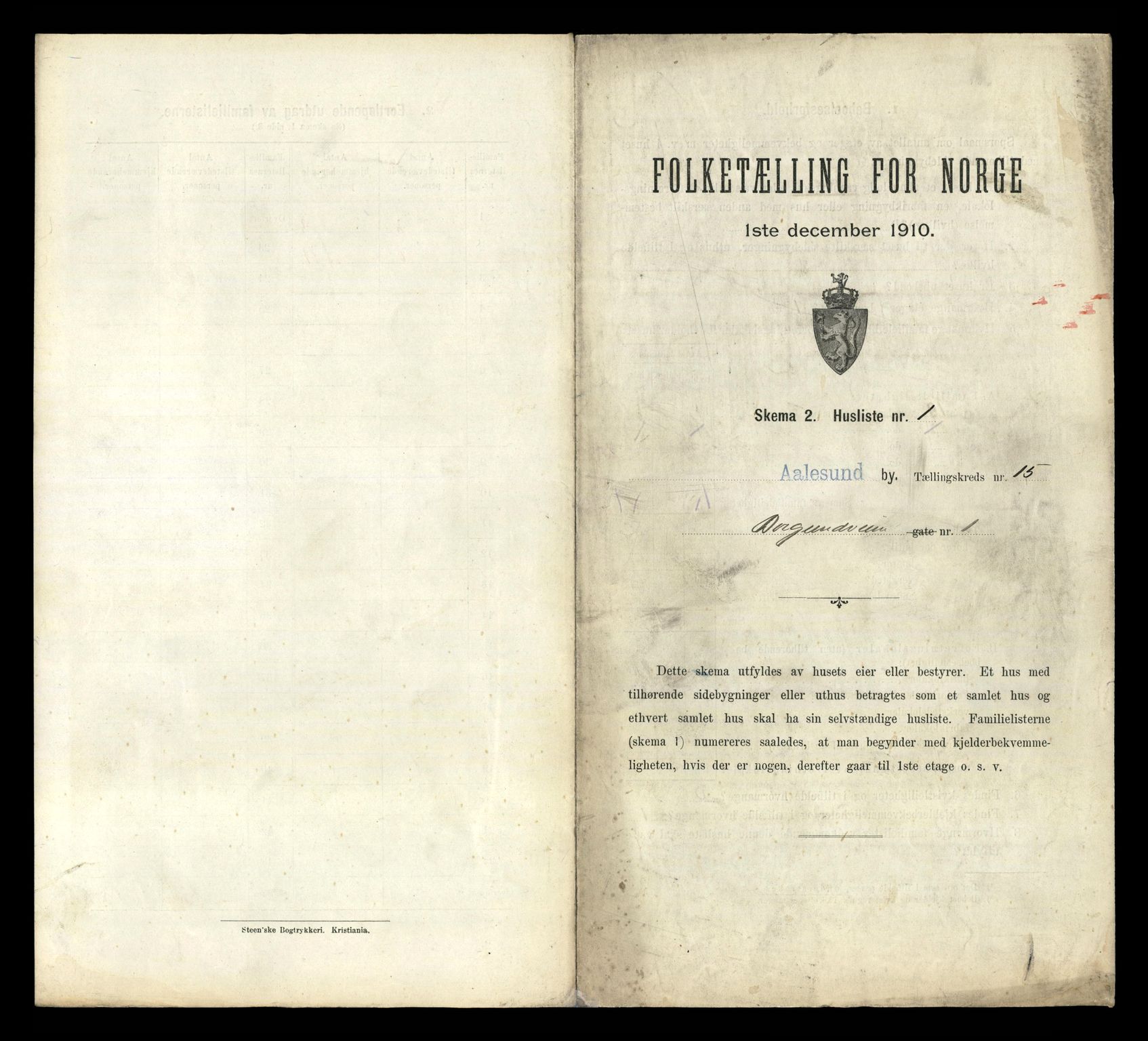 RA, Folketelling 1910 for 1501 Ålesund kjøpstad, 1910, s. 5613