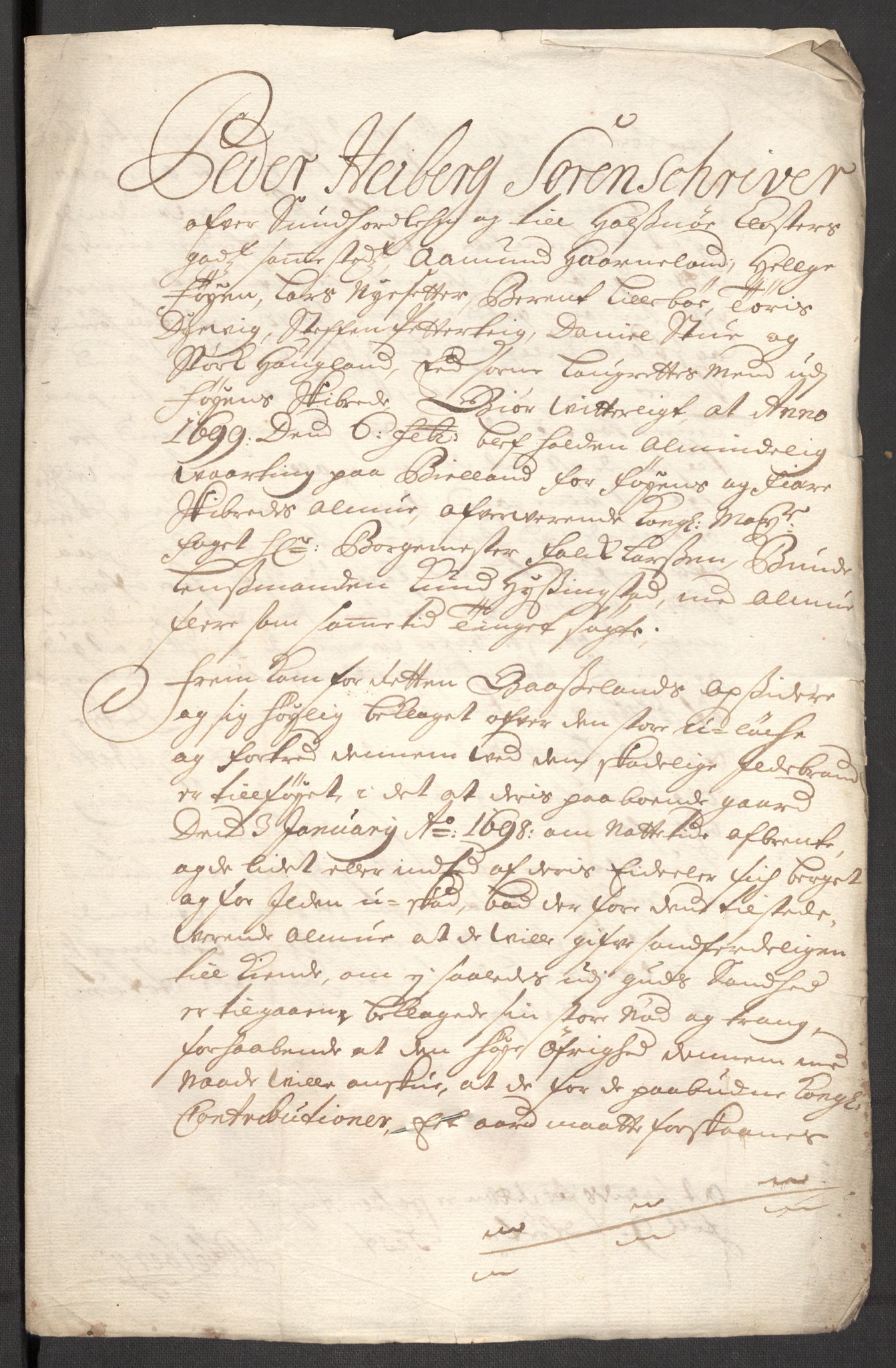 Rentekammeret inntil 1814, Reviderte regnskaper, Fogderegnskap, RA/EA-4092/R48/L2977: Fogderegnskap Sunnhordland og Hardanger, 1697-1698, s. 395