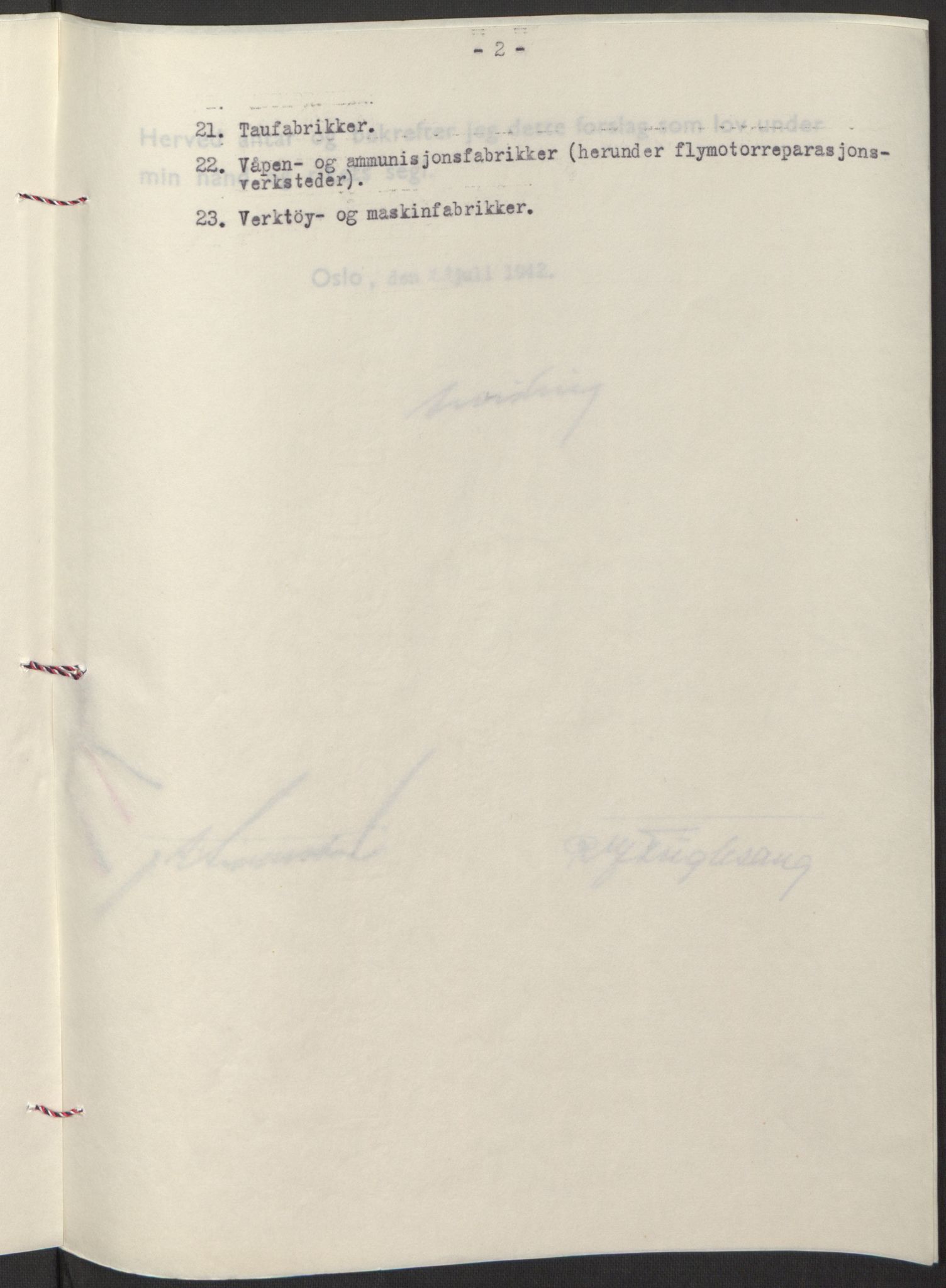 NS-administrasjonen 1940-1945 (Statsrådsekretariatet, de kommisariske statsråder mm), RA/S-4279/D/Db/L0098: Lover II, 1942, s. 229