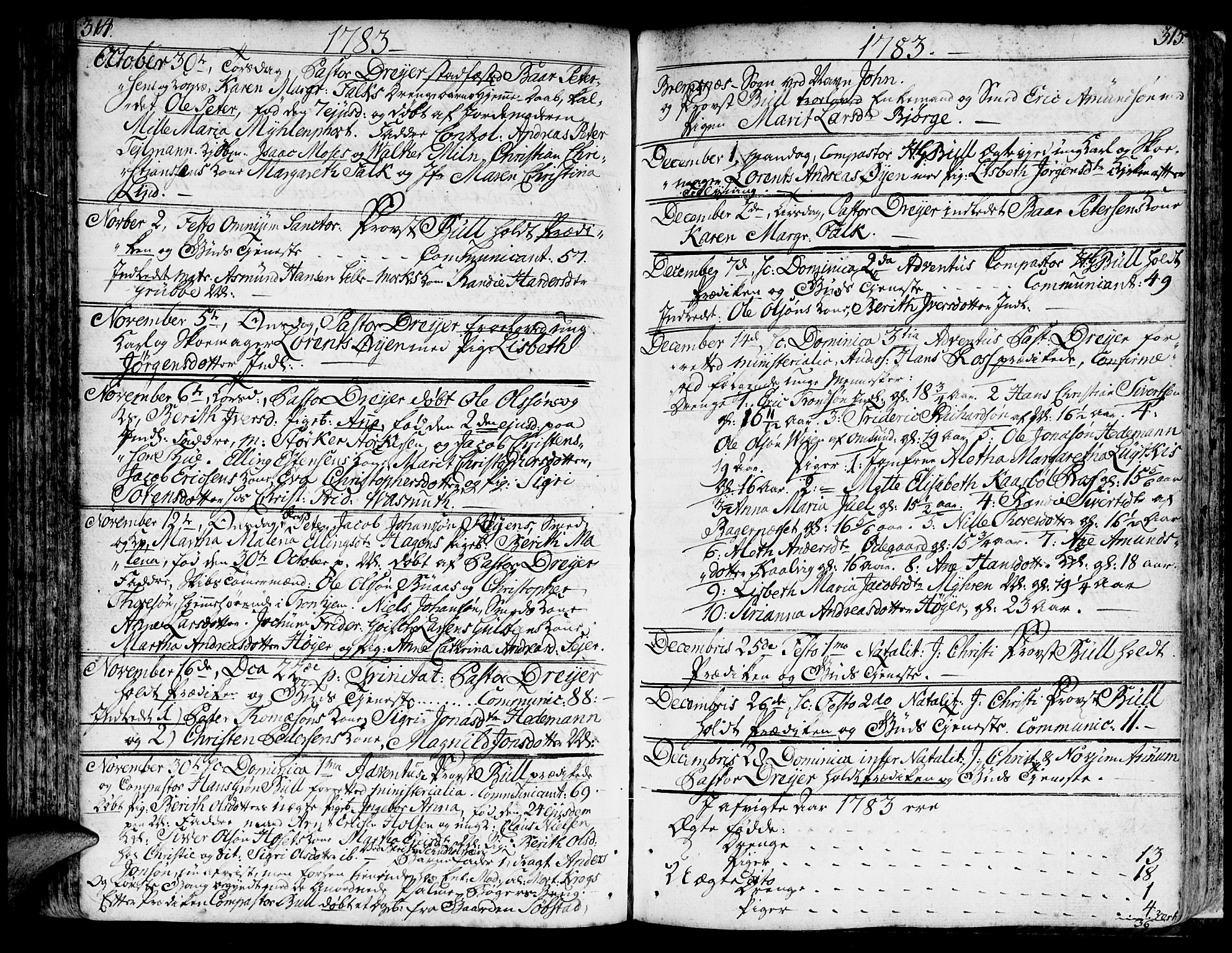 Ministerialprotokoller, klokkerbøker og fødselsregistre - Møre og Romsdal, AV/SAT-A-1454/572/L0840: Ministerialbok nr. 572A03, 1754-1784, s. 314-315