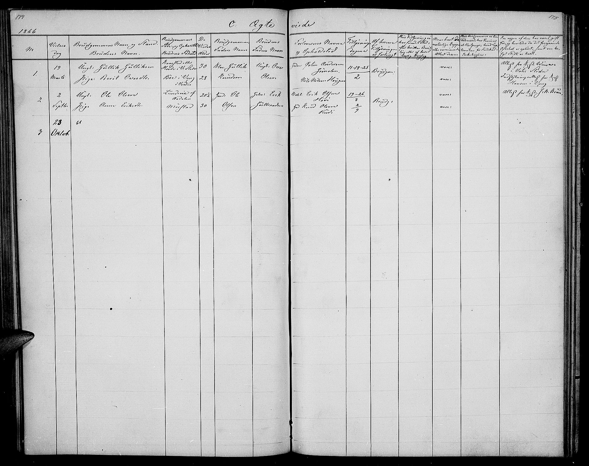 Øystre Slidre prestekontor, AV/SAH-PREST-138/H/Ha/Hab/L0001: Klokkerbok nr. 1, 1866-1886, s. 177-178