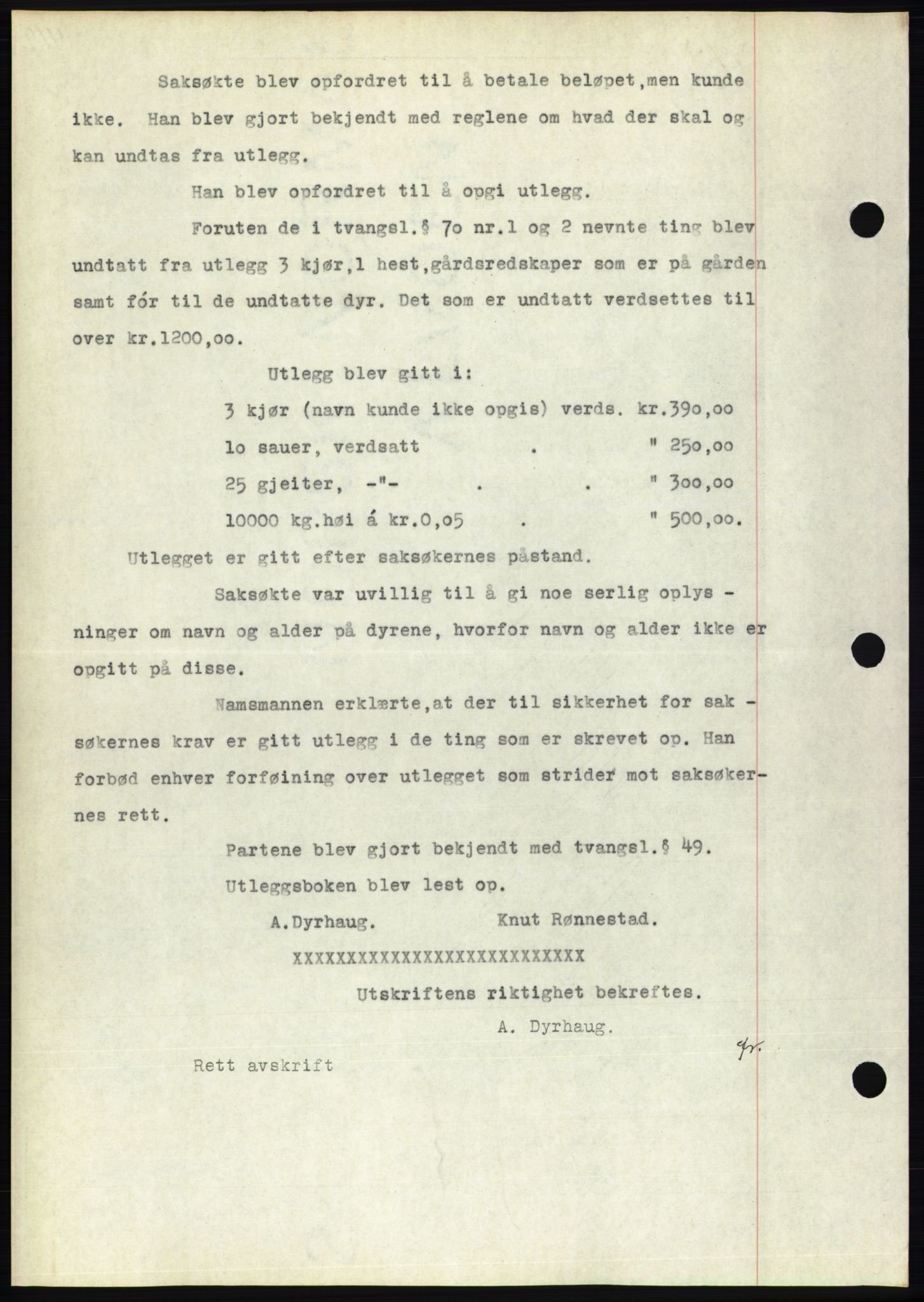 Søre Sunnmøre sorenskriveri, AV/SAT-A-4122/1/2/2C/L0052: Pantebok nr. 46, 1931-1931, Tingl.dato: 05.09.1931