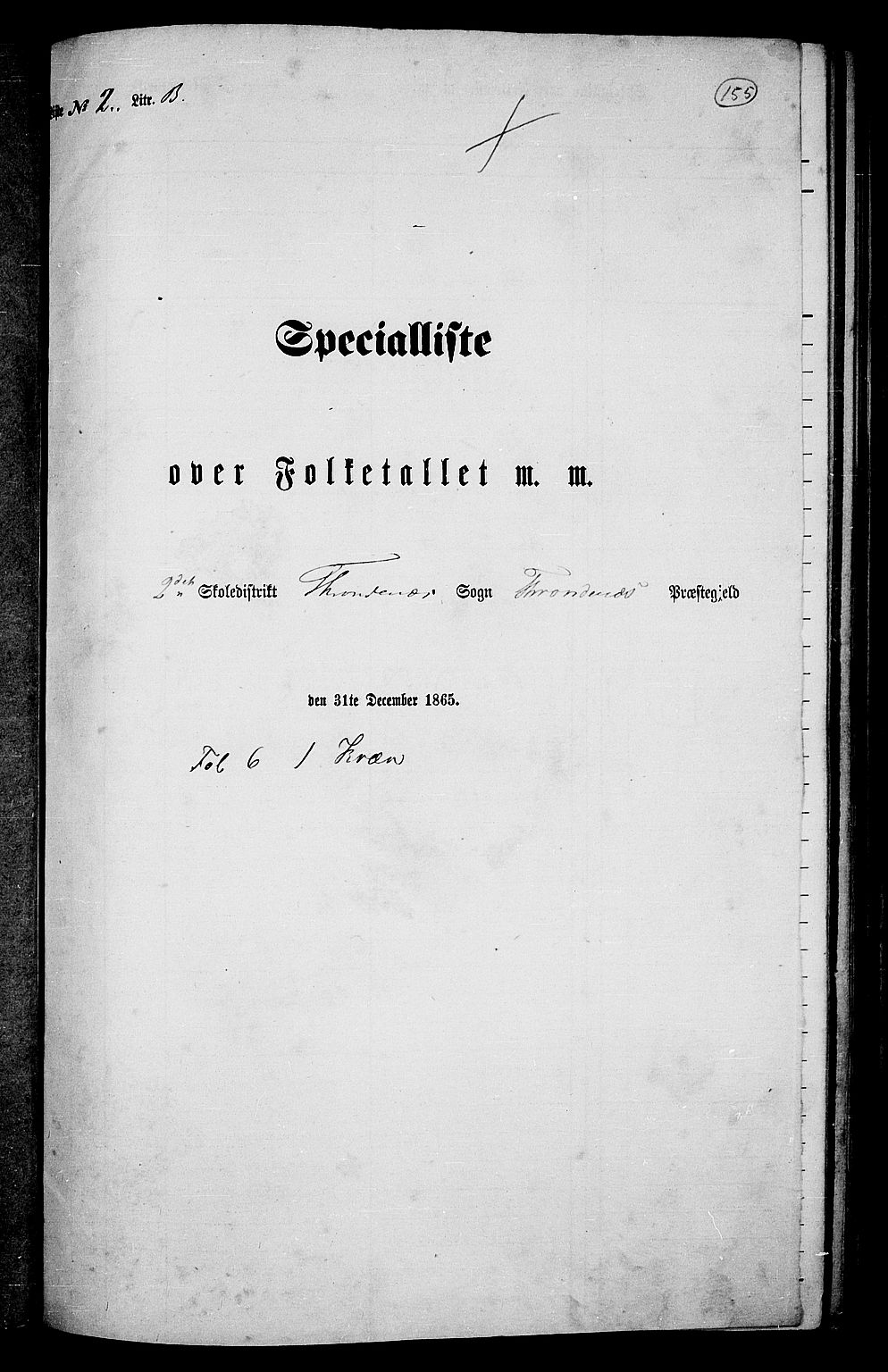 RA, Folketelling 1865 for 1914P Trondenes prestegjeld, 1865, s. 44