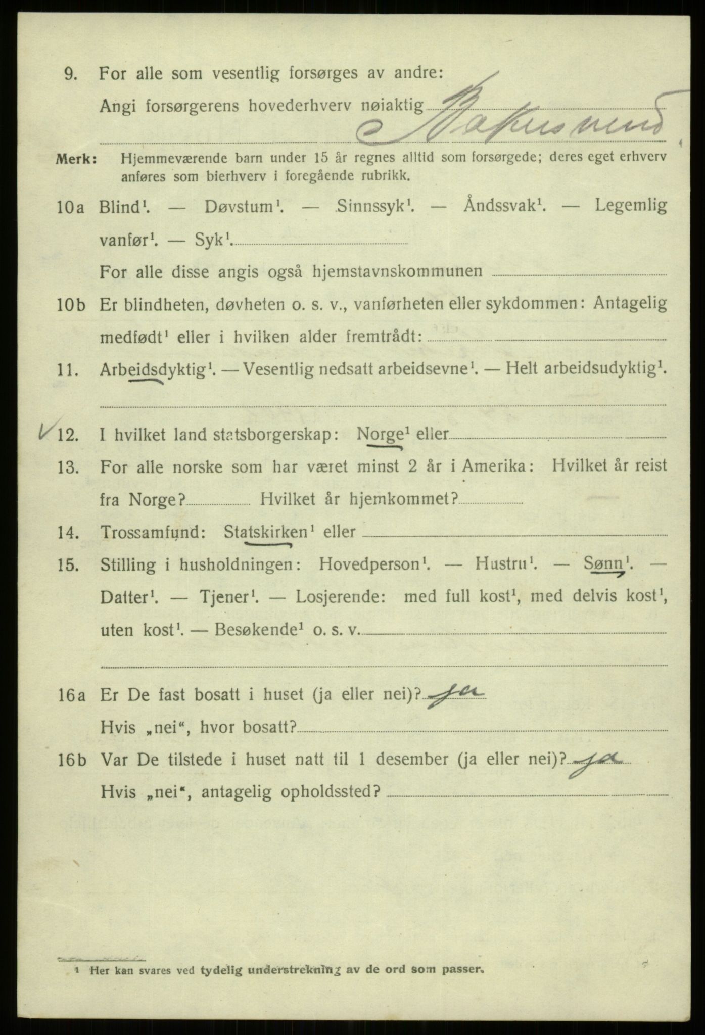 SAB, Folketelling 1920 for 1301 Bergen kjøpstad, 1920, s. 169305