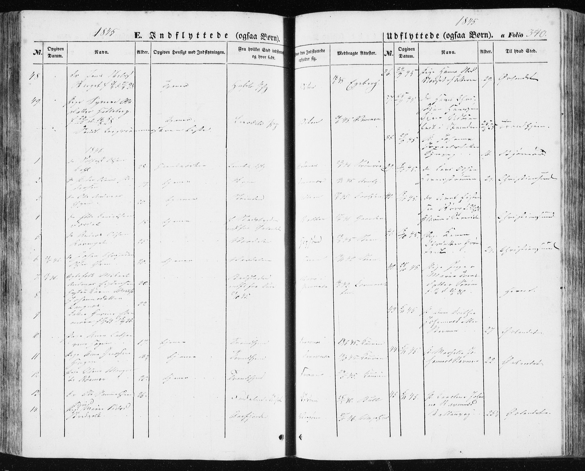 Ministerialprotokoller, klokkerbøker og fødselsregistre - Sør-Trøndelag, SAT/A-1456/634/L0529: Ministerialbok nr. 634A05, 1843-1851, s. 340