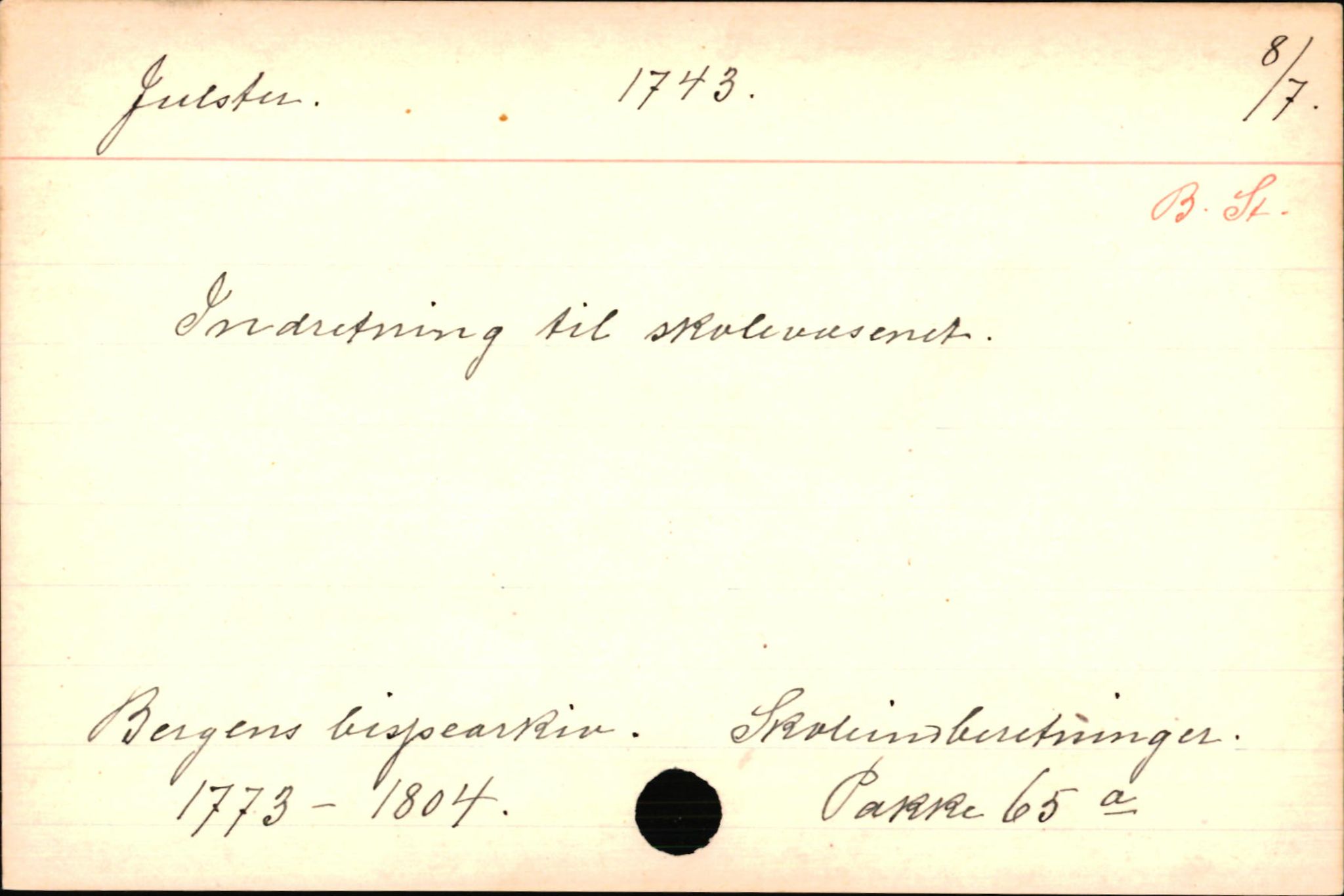 Haugen, Johannes - lærer, AV/SAB-SAB/PA-0036/01/L0001: Om klokkere og lærere, 1521-1904, s. 6820