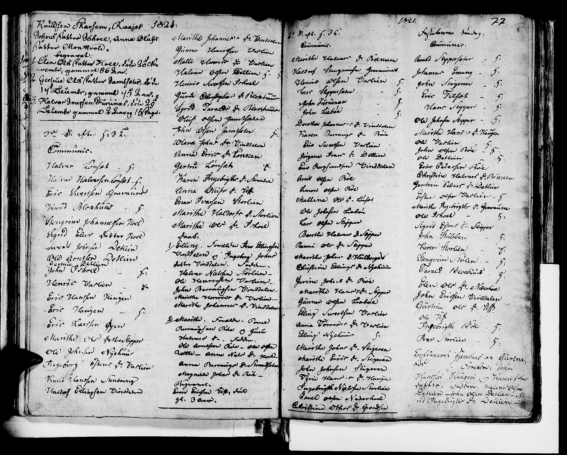 Ministerialprotokoller, klokkerbøker og fødselsregistre - Sør-Trøndelag, AV/SAT-A-1456/679/L0921: Klokkerbok nr. 679C01, 1792-1840, s. 77