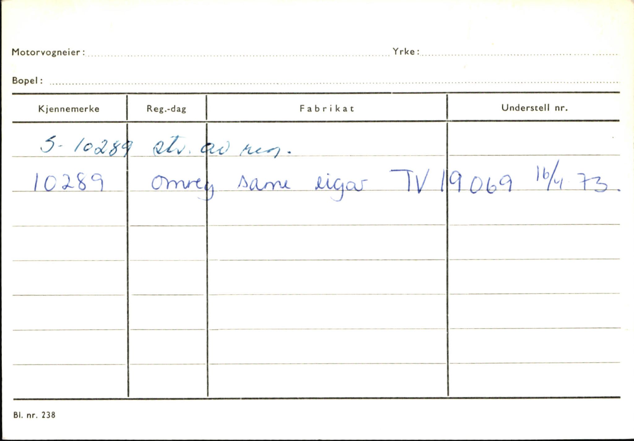 Statens vegvesen, Sogn og Fjordane vegkontor, AV/SAB-A-5301/4/F/L0145: Registerkort Vågsøy S-Å. Årdal I-P, 1945-1975, s. 80