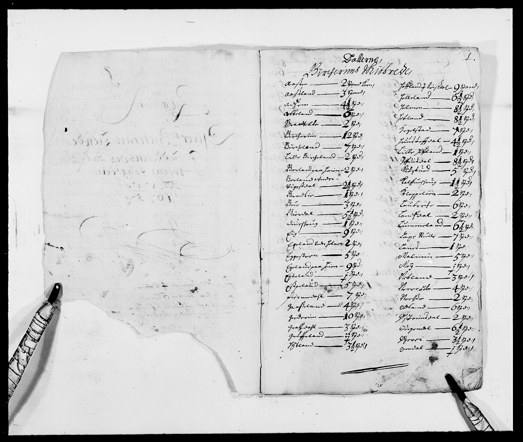 Rentekammeret inntil 1814, Reviderte regnskaper, Fogderegnskap, AV/RA-EA-4092/R46/L2715: Fogderegnskap Jæren og Dalane, 1675, s. 260