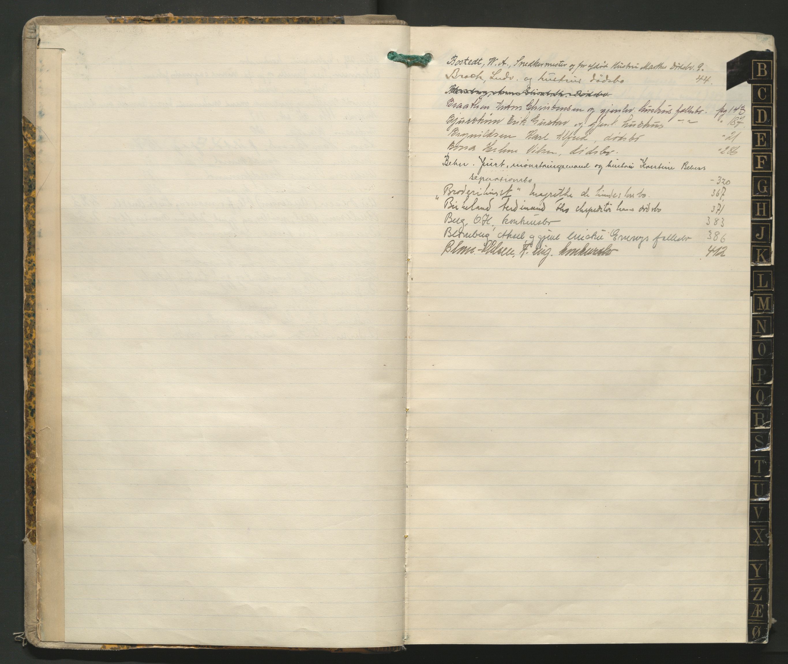 Moss byfogd, AV/SAO-A-10863/H/He/L0006: Skifteutlodningsprotokoll, 1911-1927