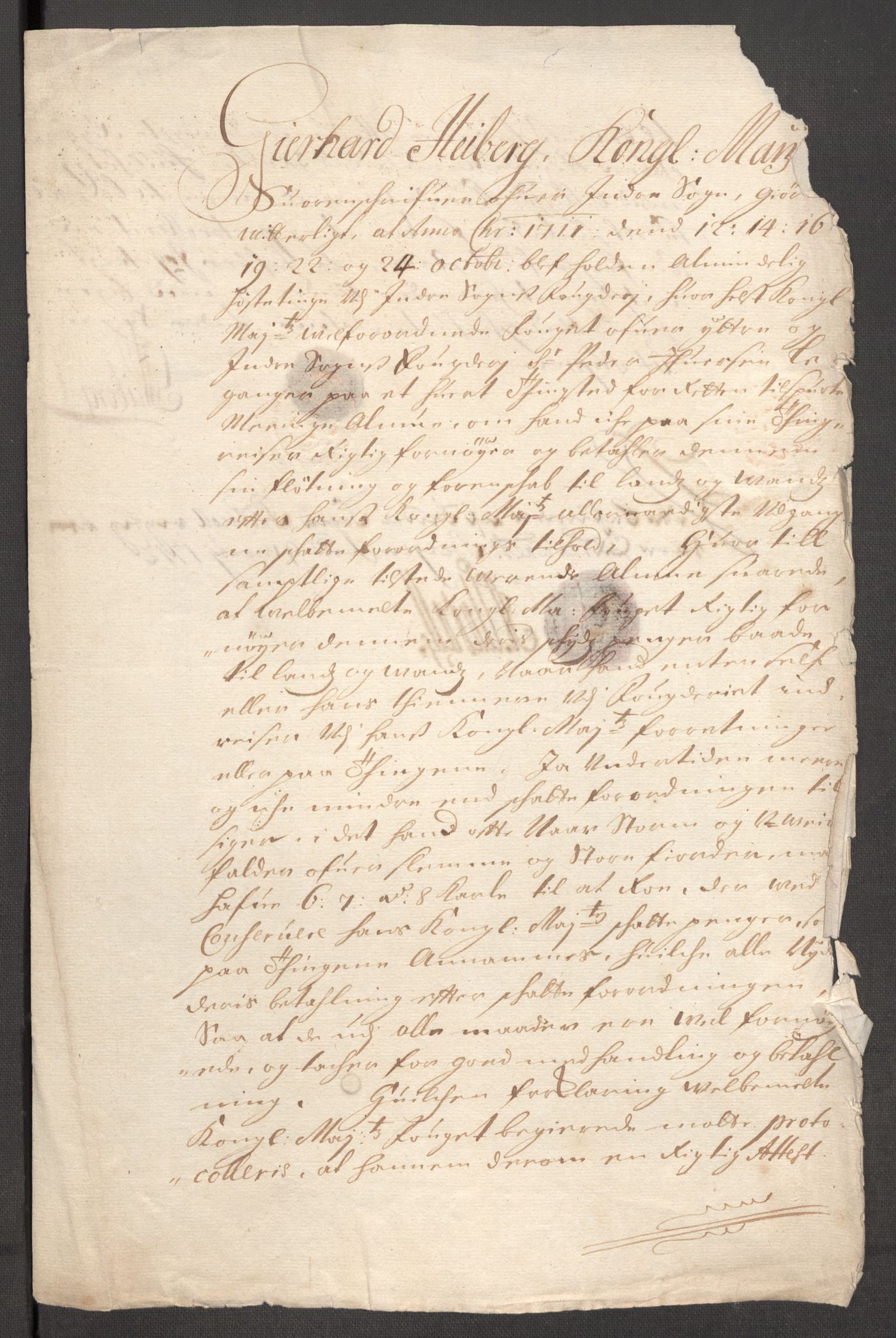 Rentekammeret inntil 1814, Reviderte regnskaper, Fogderegnskap, AV/RA-EA-4092/R52/L3317: Fogderegnskap Sogn, 1711, s. 249