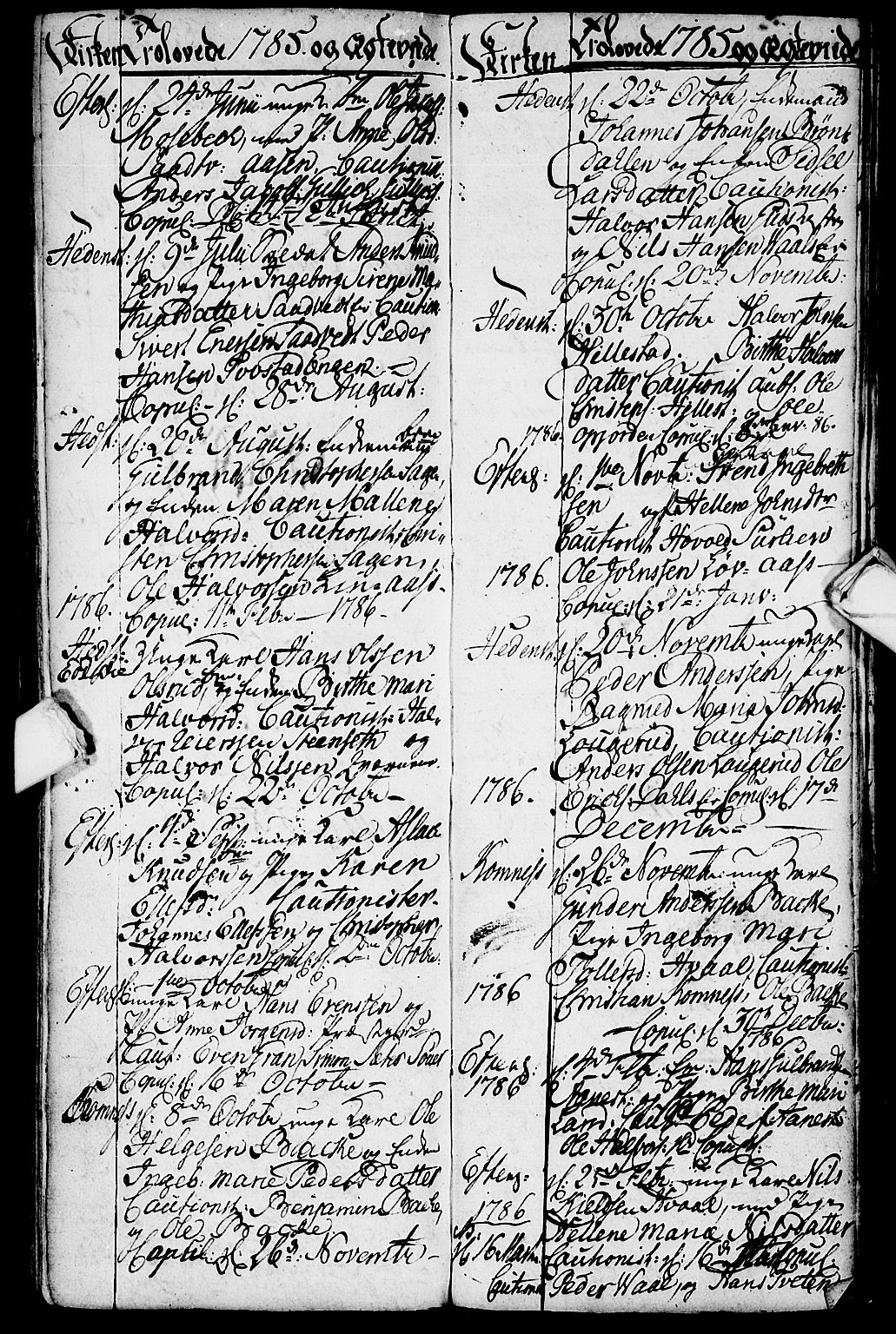 Sandsvær kirkebøker, SAKO/A-244/G/Ga/L0001: Klokkerbok nr. I 1, 1775-1786