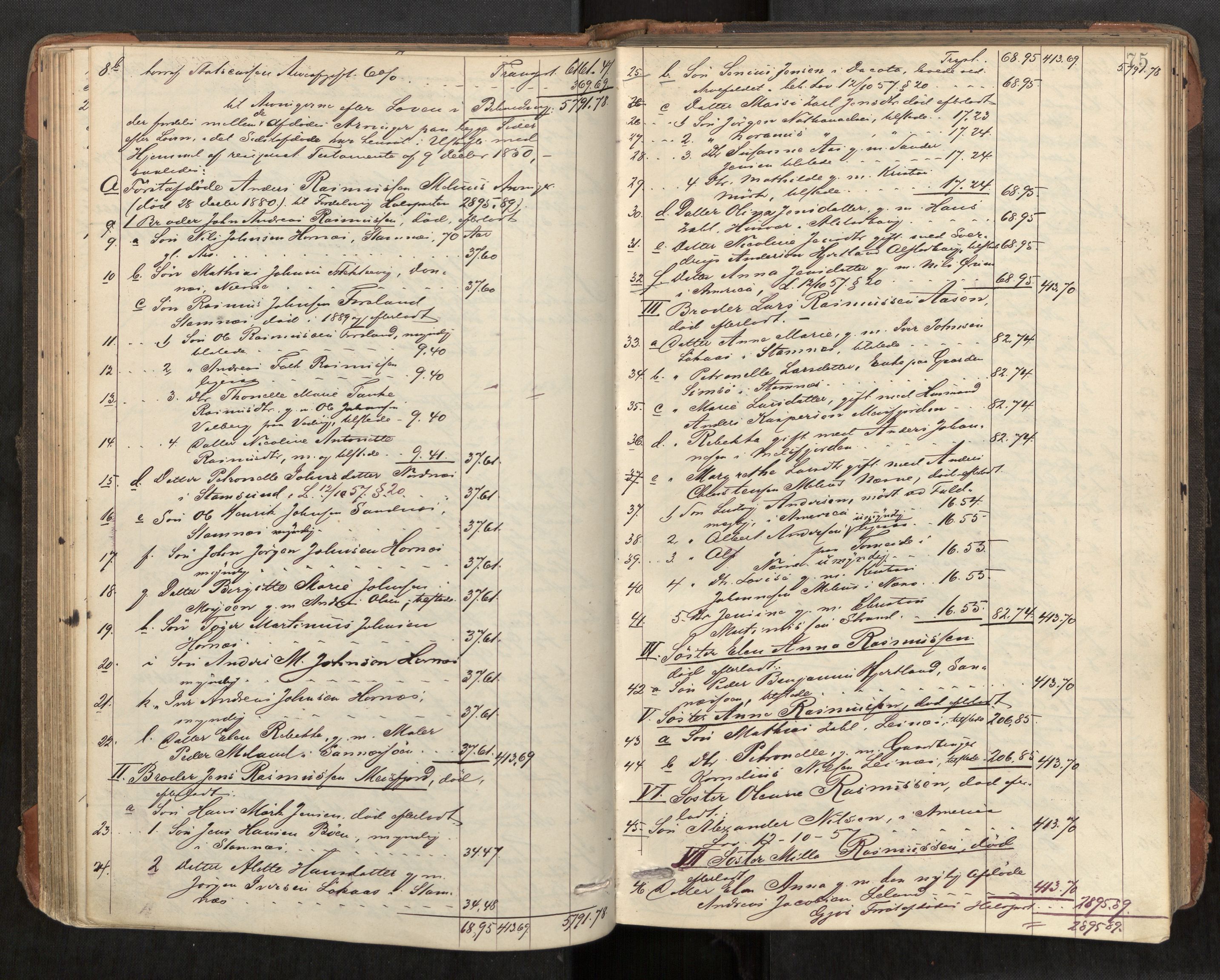 Rana sorenskriveri , AV/SAT-A-1108/1/3/3A/L0006: Skifteslutningsprotokoll, 1891-1896, s. 75